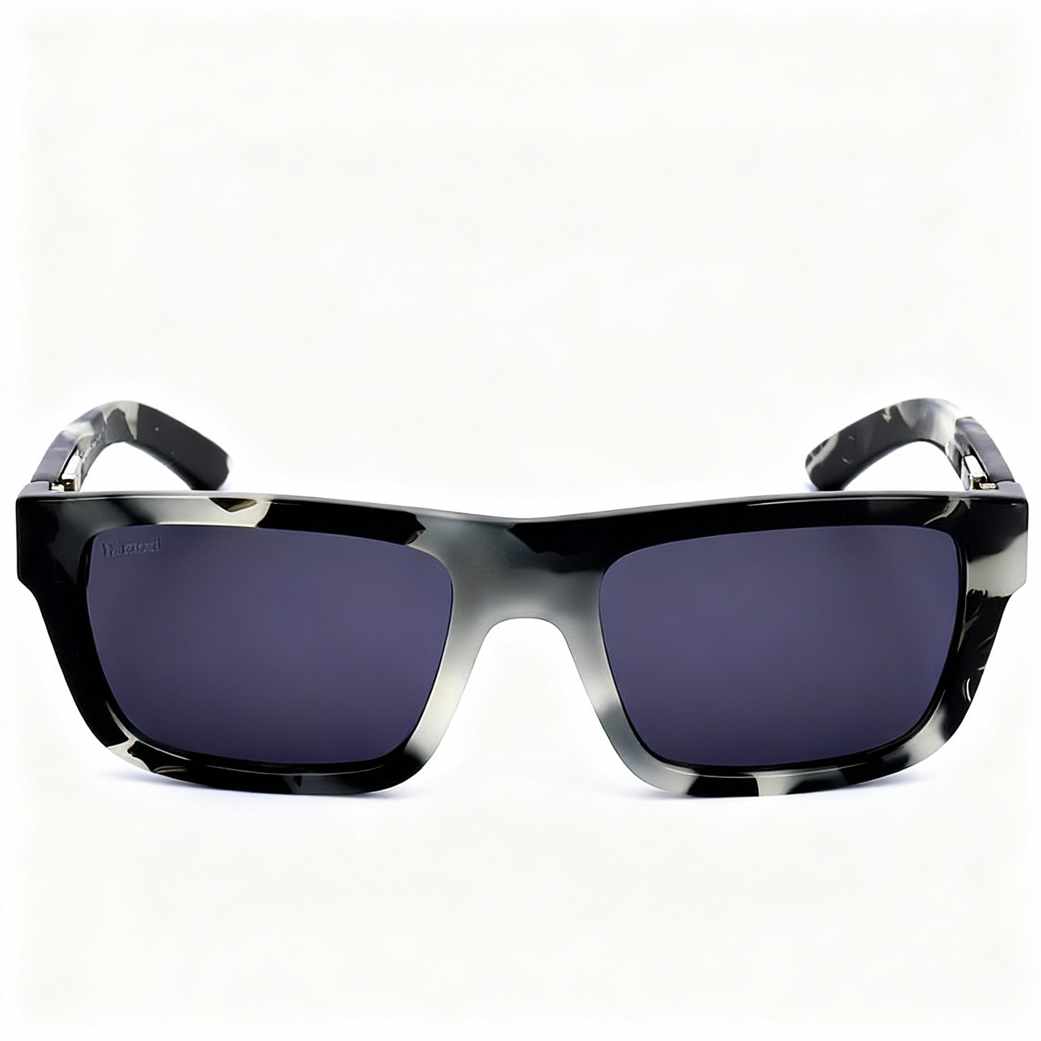 SMITH Crossfade Unisex Plastic Zebra Tortoise Frame Non-Polarized Grey Lenses 55mm