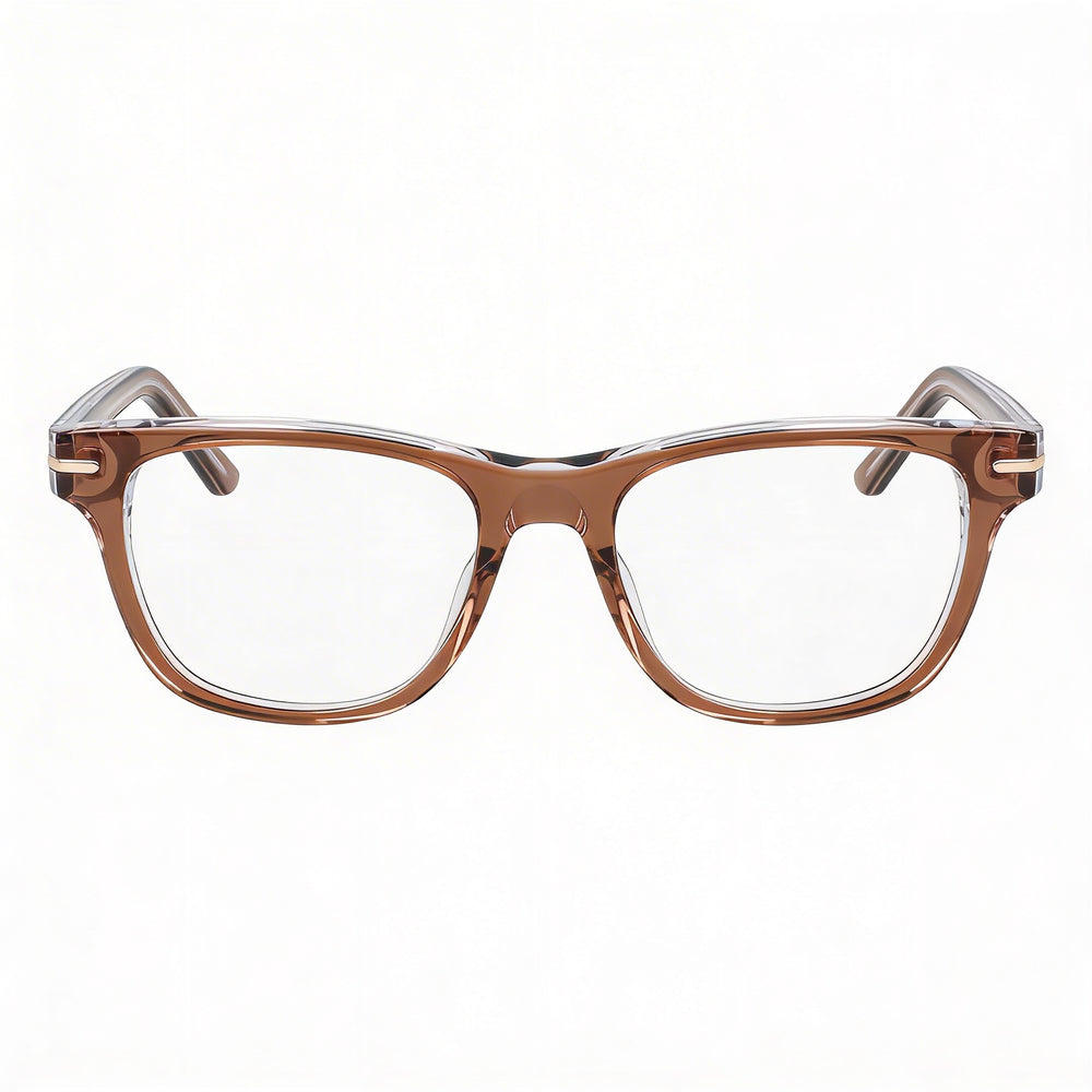 Nike 7176 Women's Optical Eyewear, Acetate Frame in Mink Crystal Laminate, Size 51-18-140