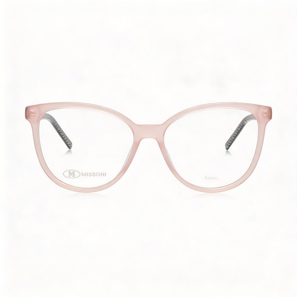 M Missoni MMI 0093 Women's Pink Acetate Frames, Non- Lenses, 53mm Lens, 15mm Bridge, 140mm Temple