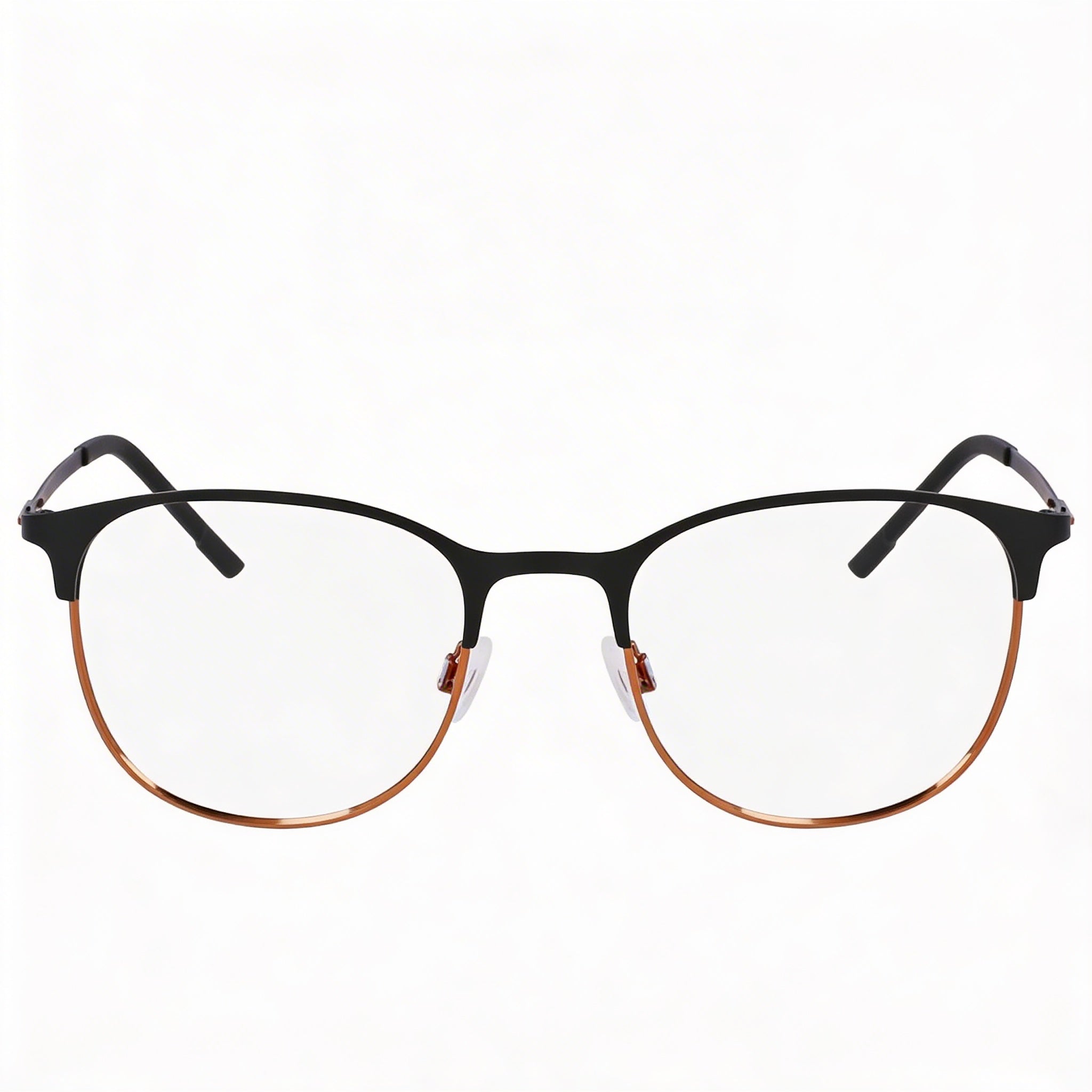 Flexon Casual Unisex Matte Black Titanium Frame Eyeglasses, 30mm Lens, 130mm Bridge, 80mm Temple, Photo 2