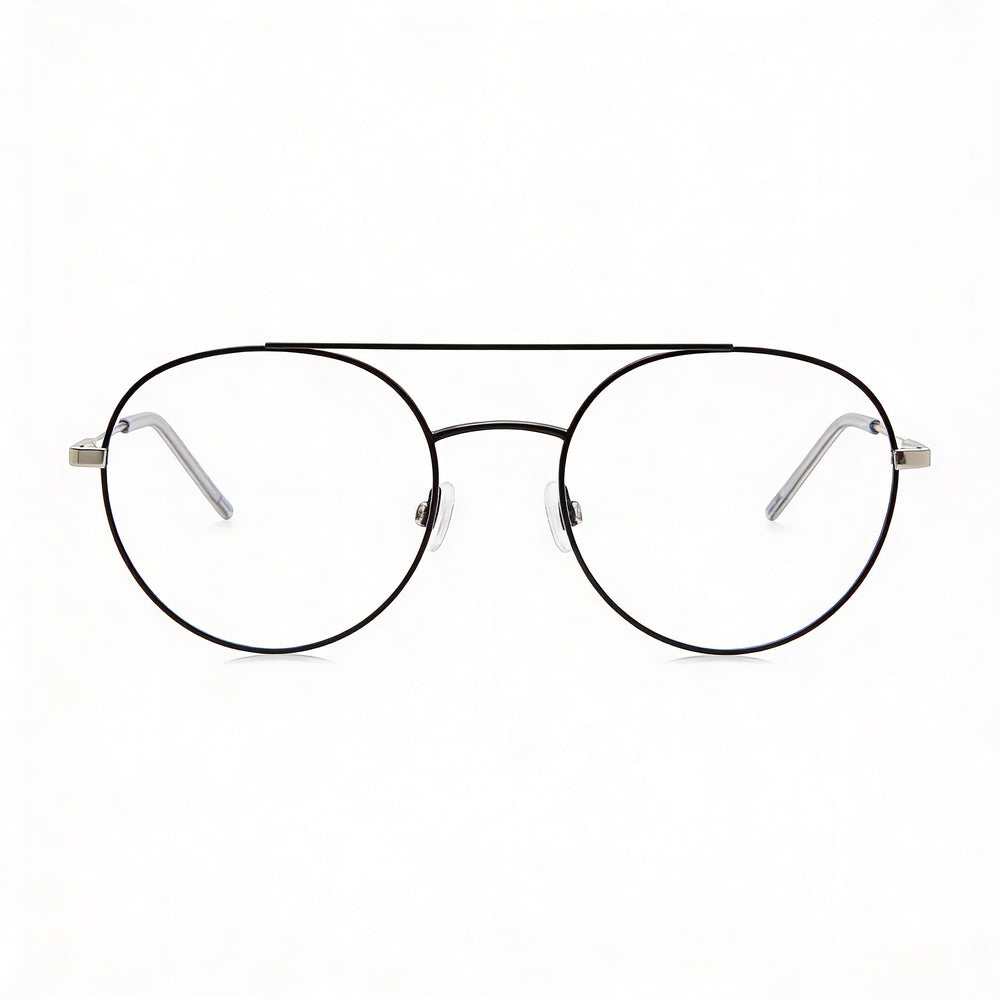 Gafas DKNY para mujer modernas DK1025 con montura de aleación de acero y cristales oro rosa marrón, tamaño 51 mm