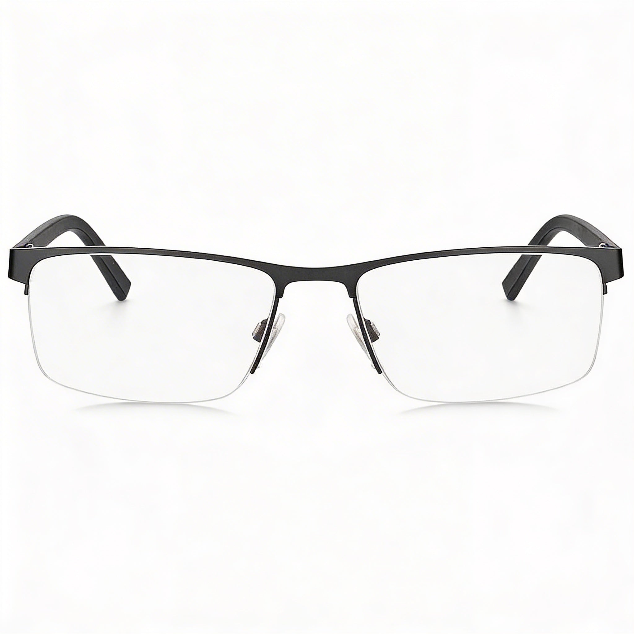 Gafas Tommy Hilfiger T. Hilfiger 1594 unisex, montura de metal semirrígida rectangular rutenio oscuro, 55 mm, Photo 1