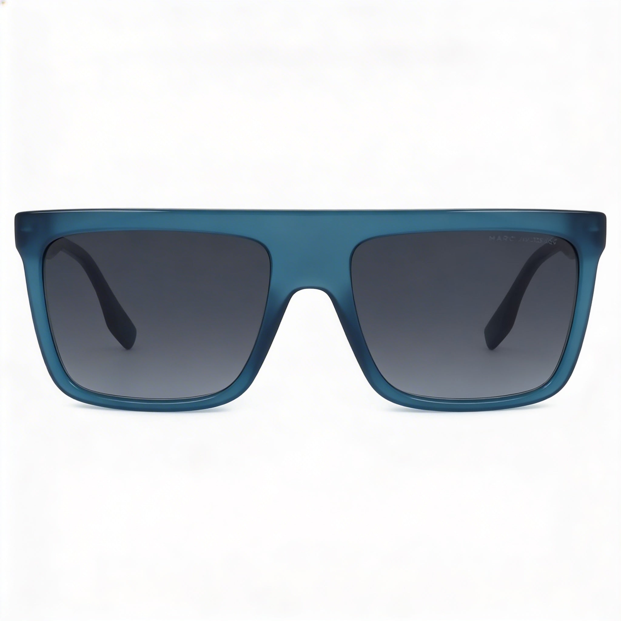 Marc Jacobs Classic MARC 639/S Unisex Grey Plastic Browline Frame Blue Lens UV Protection Sunglasses 57mm, Photo 1