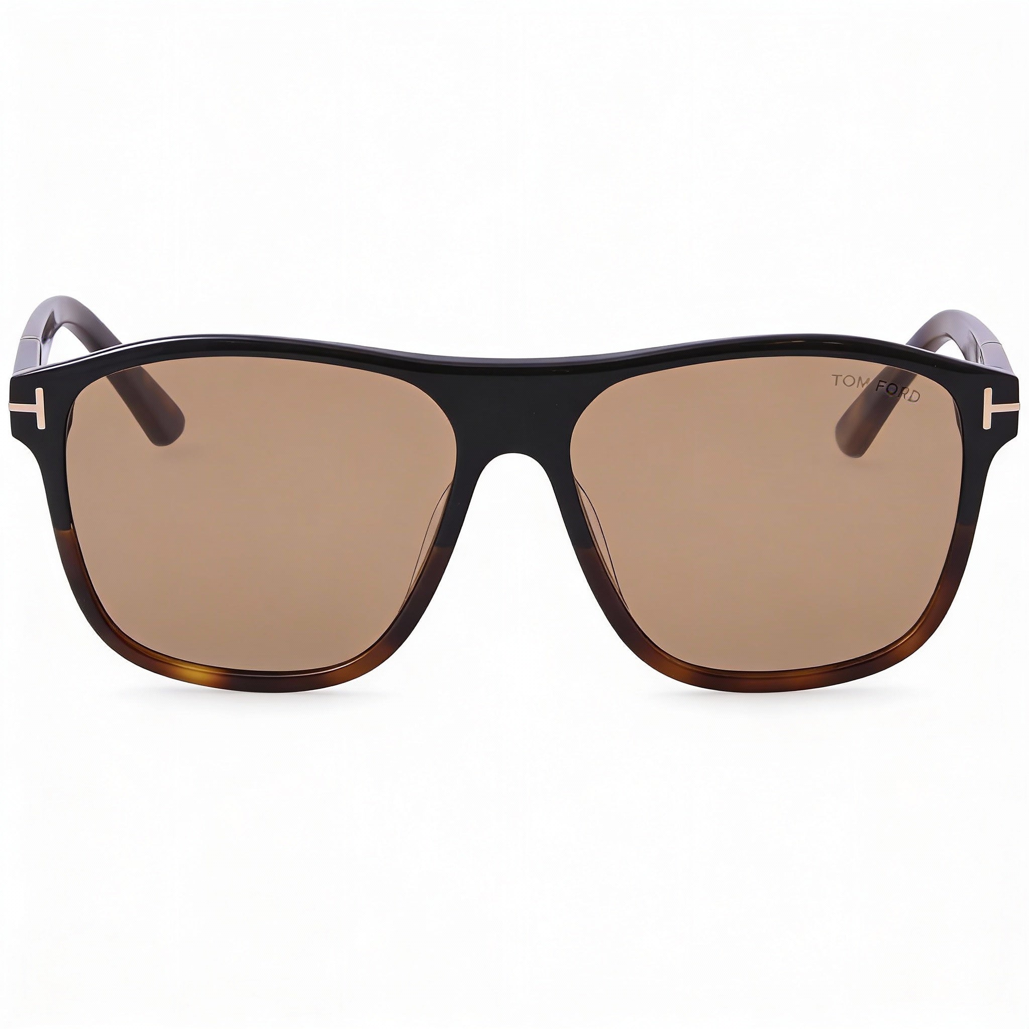 Tom Ford Ft1081-n Unisex Multi-coloured Plastic Frame Sunglasses Brown Non-Polarized UV Protection Lenses 58mm, Photo 2