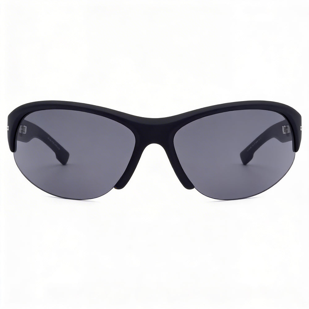 Gafas de sol Hugo Boss para hombre ADULTO, negras, de POLIAMIDA ECOLÓGICA, lentes grises con protección UV 69-17-115