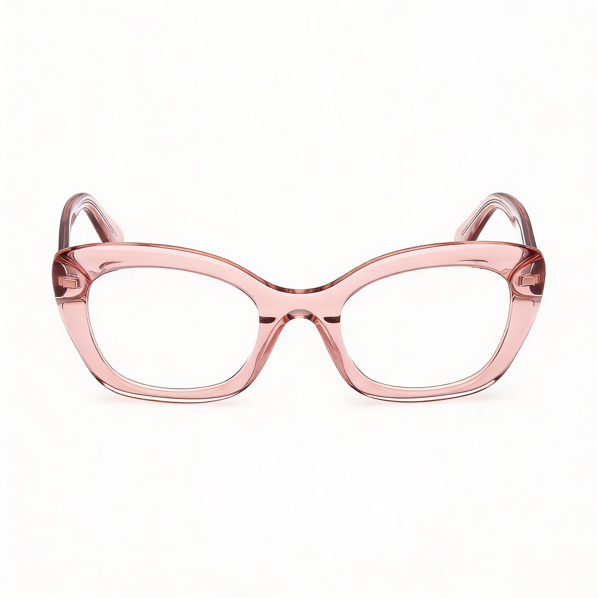 Guess Gu50225 Women's Light Pink Plastic Frame Eyewear with Polycarbonate Lens, 51mm Lens Width, 22mm Bridge, 140mm Temple Length, Photo 2