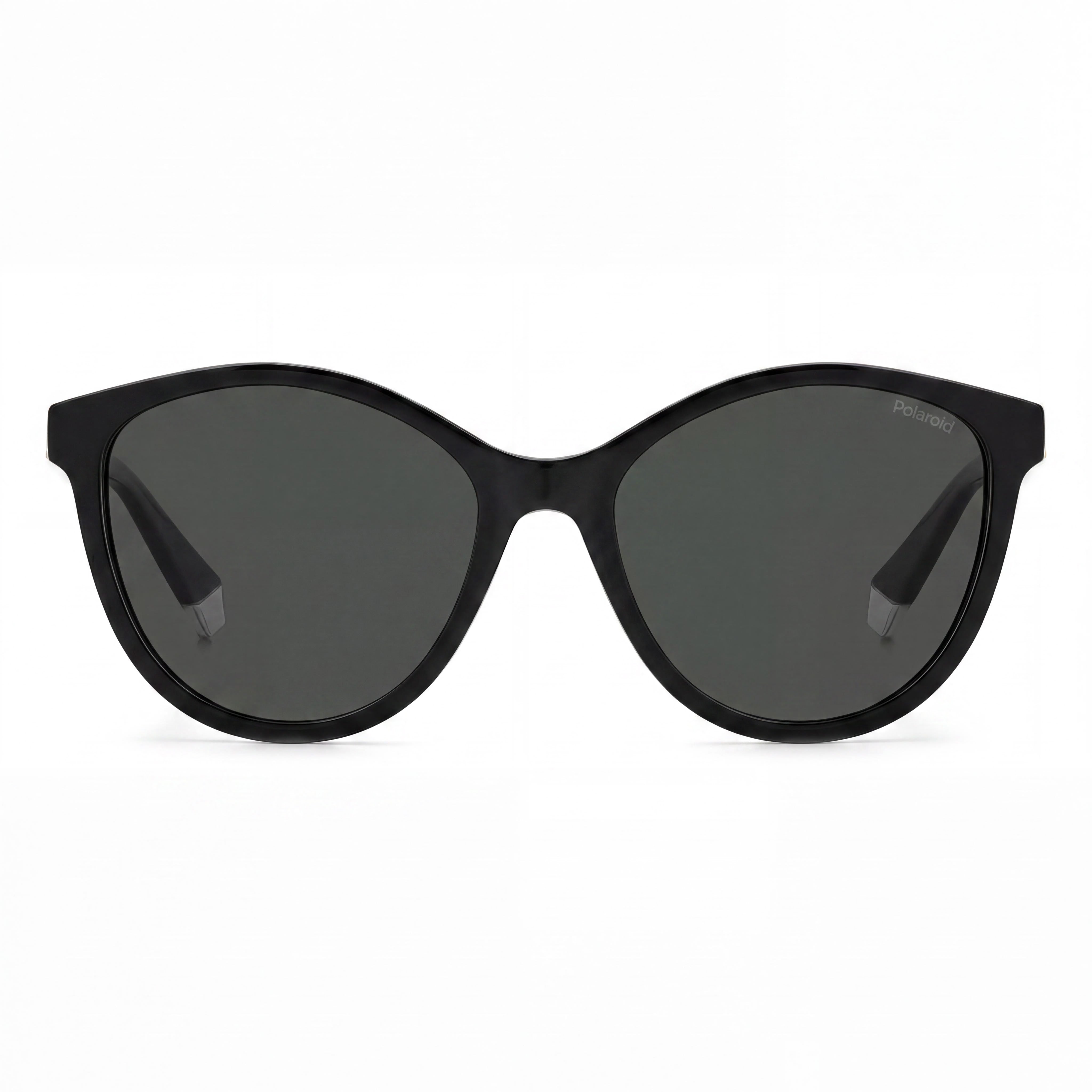 Polaroid Eyewear Pld 4133/S/X Women's Black Polycarbonate UV Protection Grey Polarized Sunglasses 55mm, Photo 2