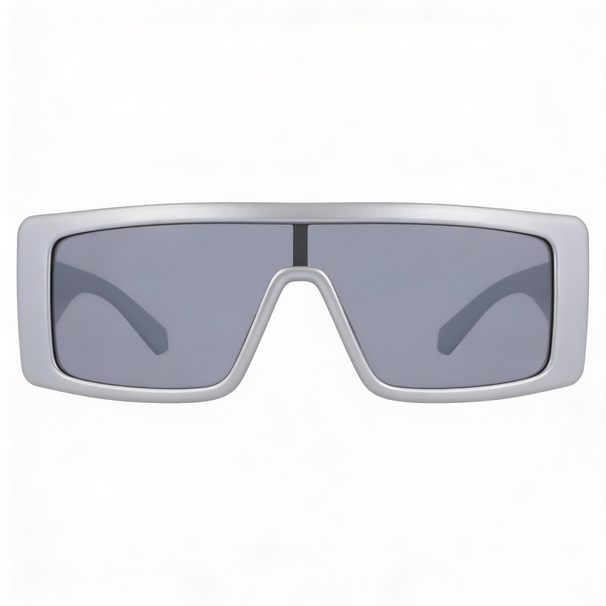 Calvin Klein Ckj23655s Unisex Silver Plastic Solid Grey Silver TRITAN RENEW UV Protected Non-Polarized 57mm Sunglasses, Photo 2