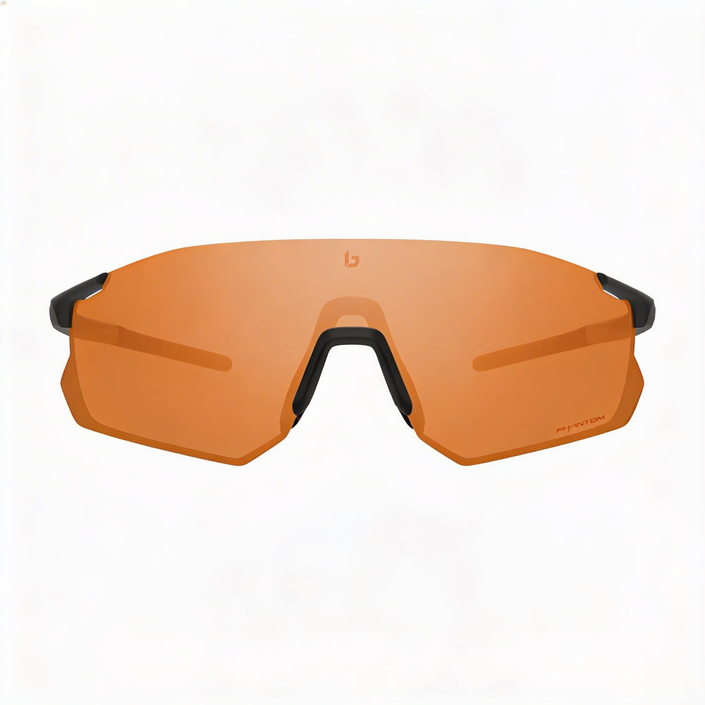 Gafas de sol bollé Classic Unisex Multi Nylon Sin Montura Tipo Máscara Phantom Marrón Rojo Fotocromáticas 100% UV 53mm