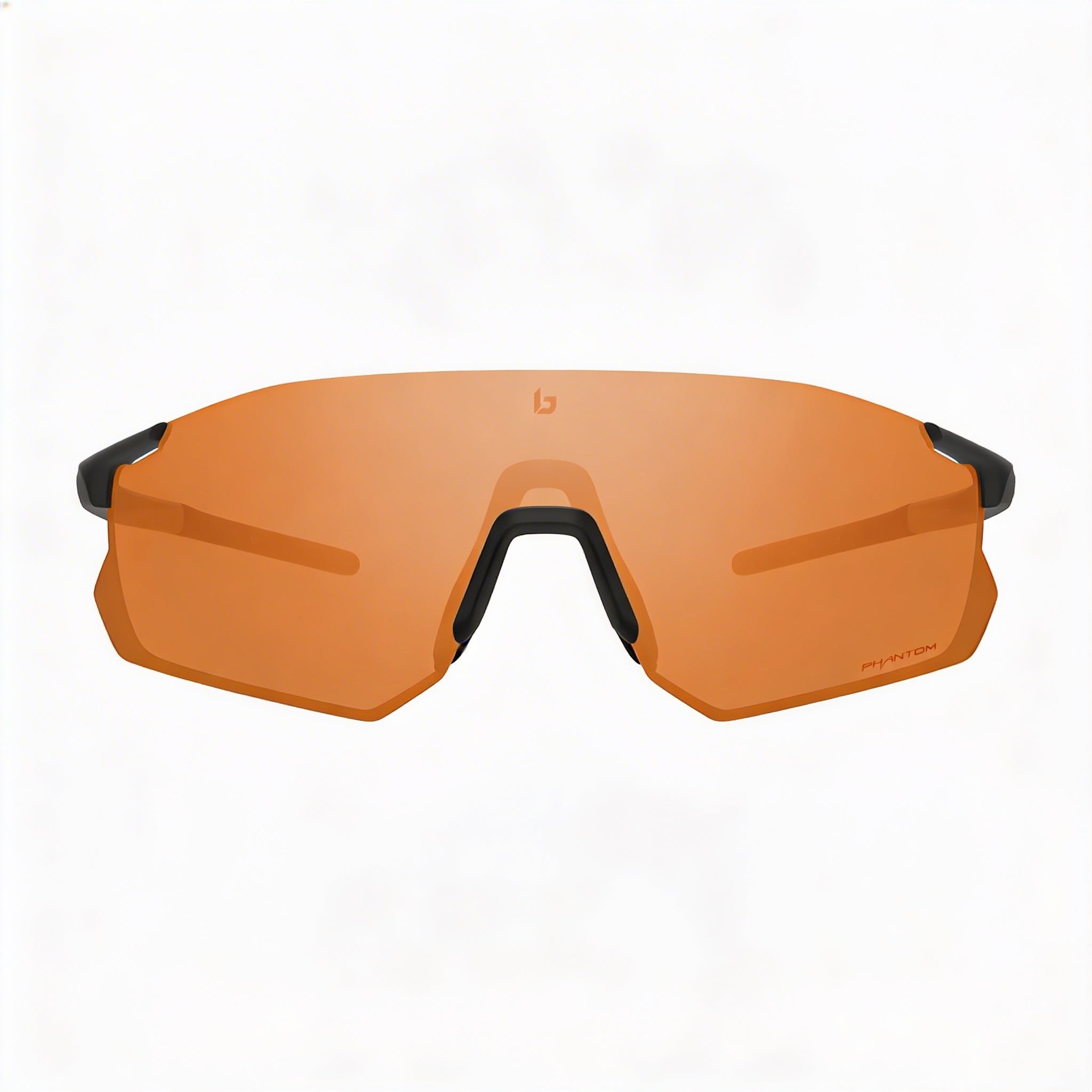 bollé Classic Unisex Multi Nylon Frameless Shield Phantom Brown Red Photochromic 100% UV 53mm Sunglasses, Photo 2