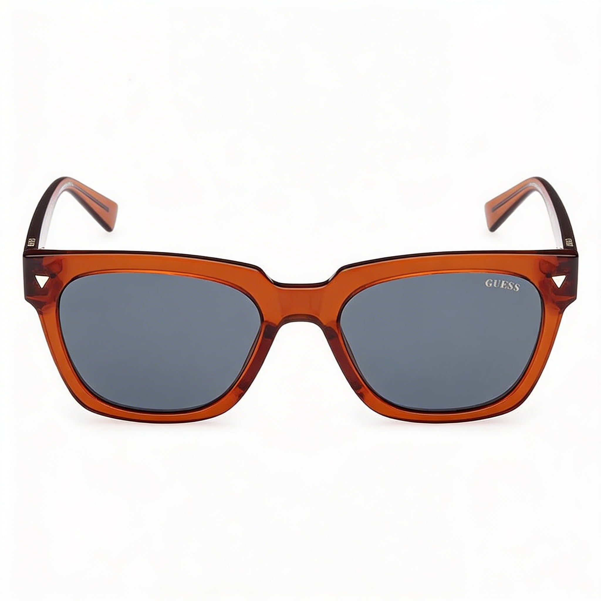 Guess GU8265 Women's Orange Injected Blue Lens UV Protective Non-Polarized Sunglasses 53mm, Photo 2
