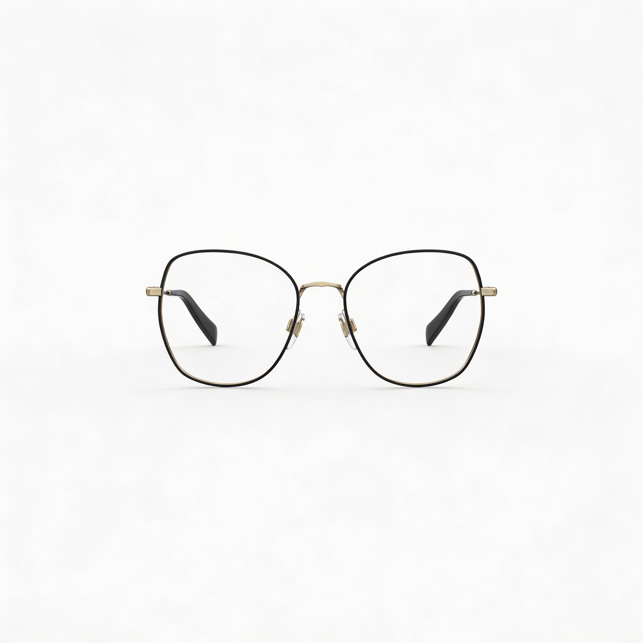 Levi's Lv 5023 Women's Black Stainless Steel Full Rim Oversized Prescription Ready Eyeglasses 52mm, Photo 2