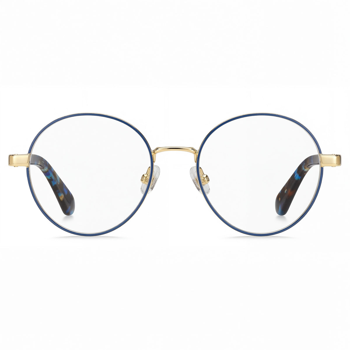 Gafas de plástico Kate Spade New York Marciann para mujer, sin lentes, color azul dorado, 49-19-140 mm, Photo 2
