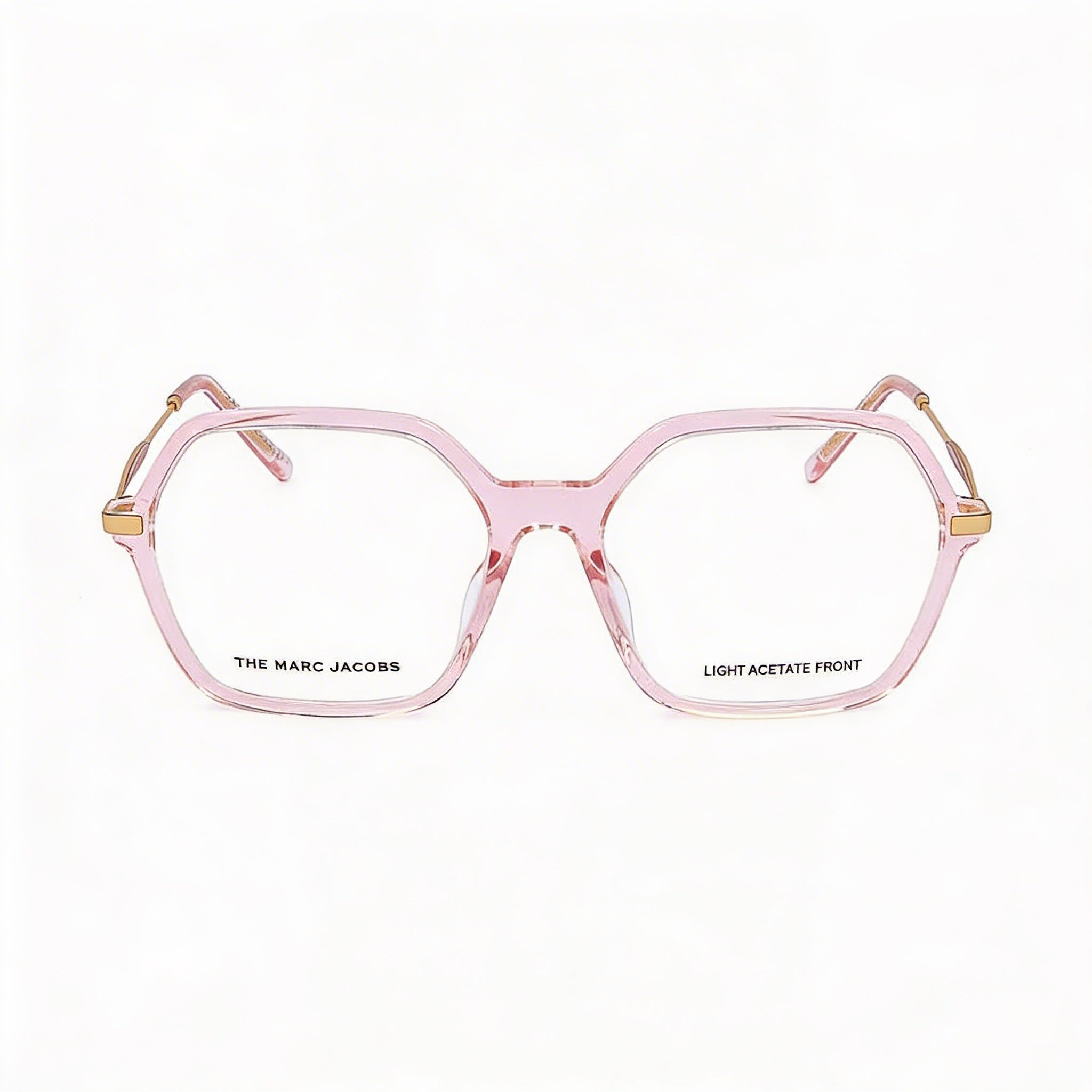 Marc Jacobs Marc 615 Modern Women's Pink Acetate Frame with Pink Polycarbonate Lenses Eyewear, Size 56-17-145mm, Photo 2