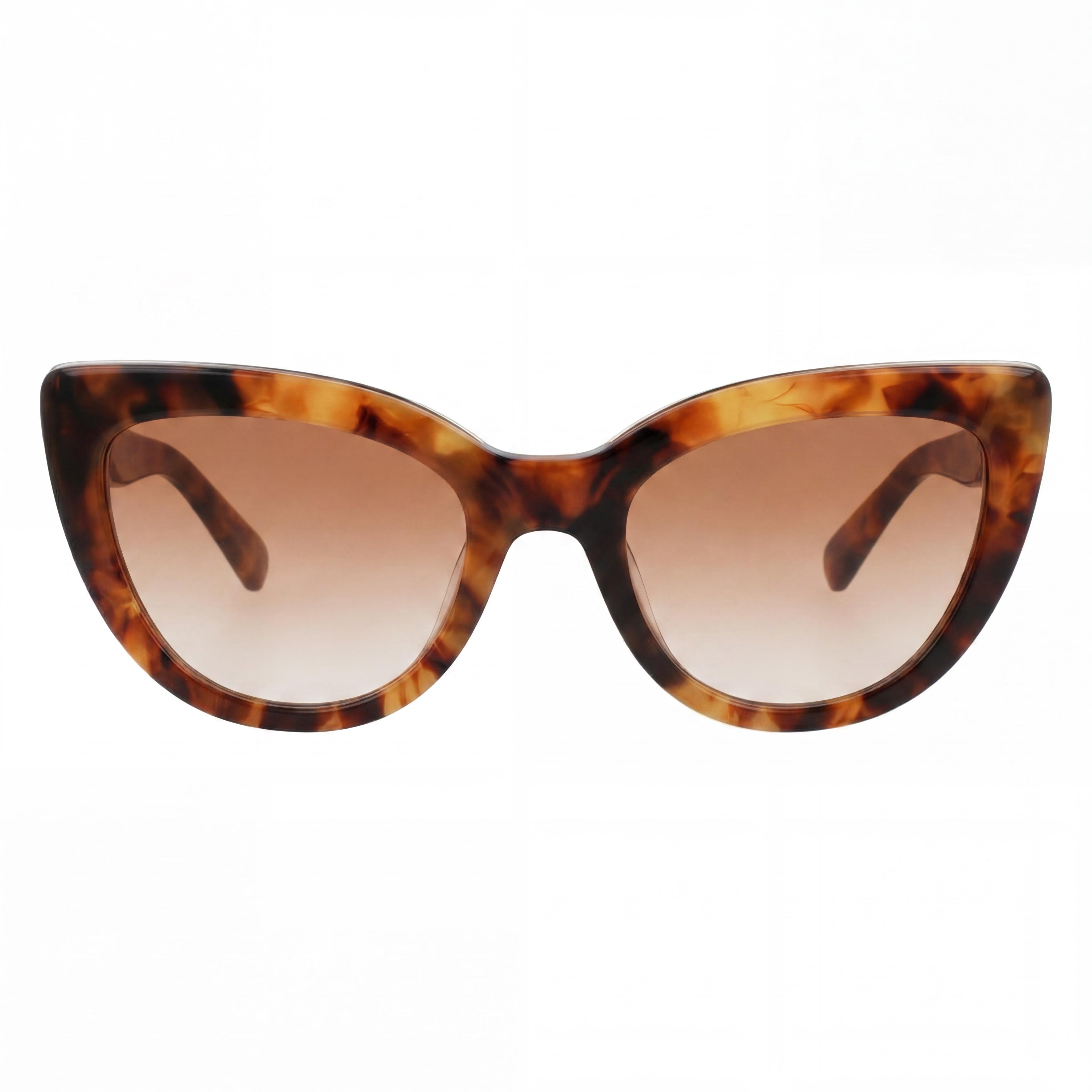 Gafas de sol Longchamp Classic para mujer, estilo vintage, color habana, titanio, degradado marrón claro, protección UV, 51 mm, Photo 2