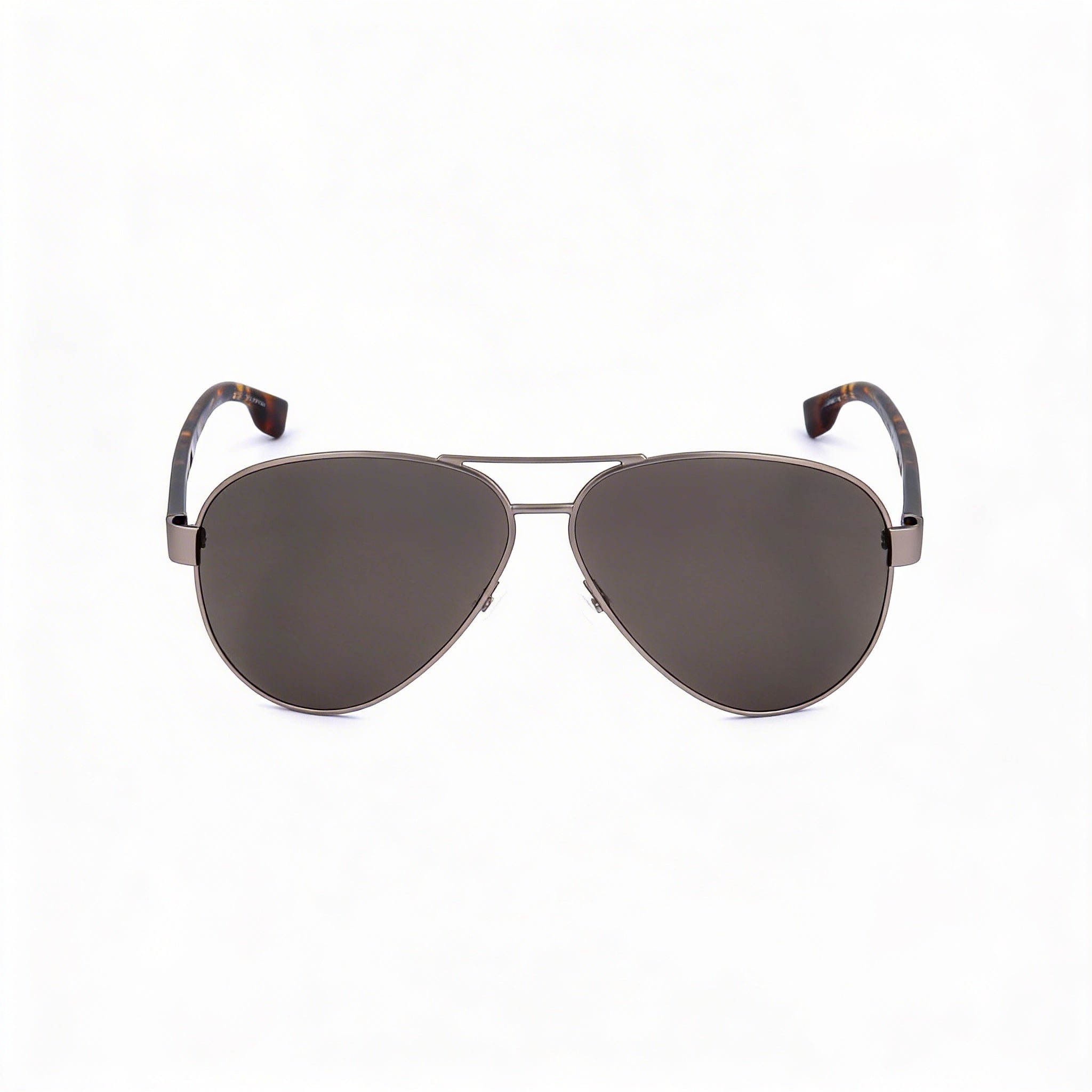 Hugo Boss Boss1560/O/S Men's Multicoloured Pilot Plastic Frame Sunglasses Gray-Brown Lenses 100% UV Protection 63mm, Photo 2