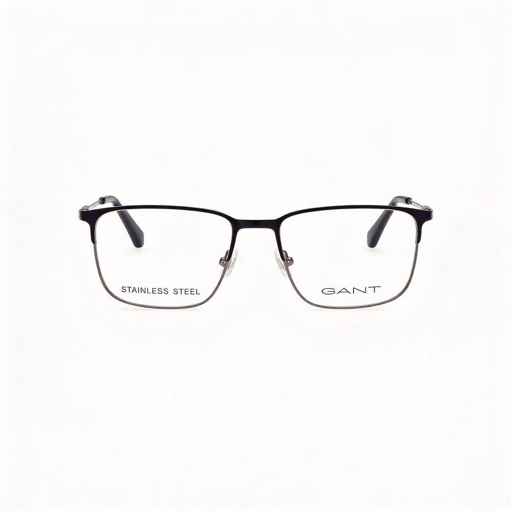 GANT Ga3241 Men's Metal Eyeglasses Matte Black Shiny Gunmetal 53-17-140