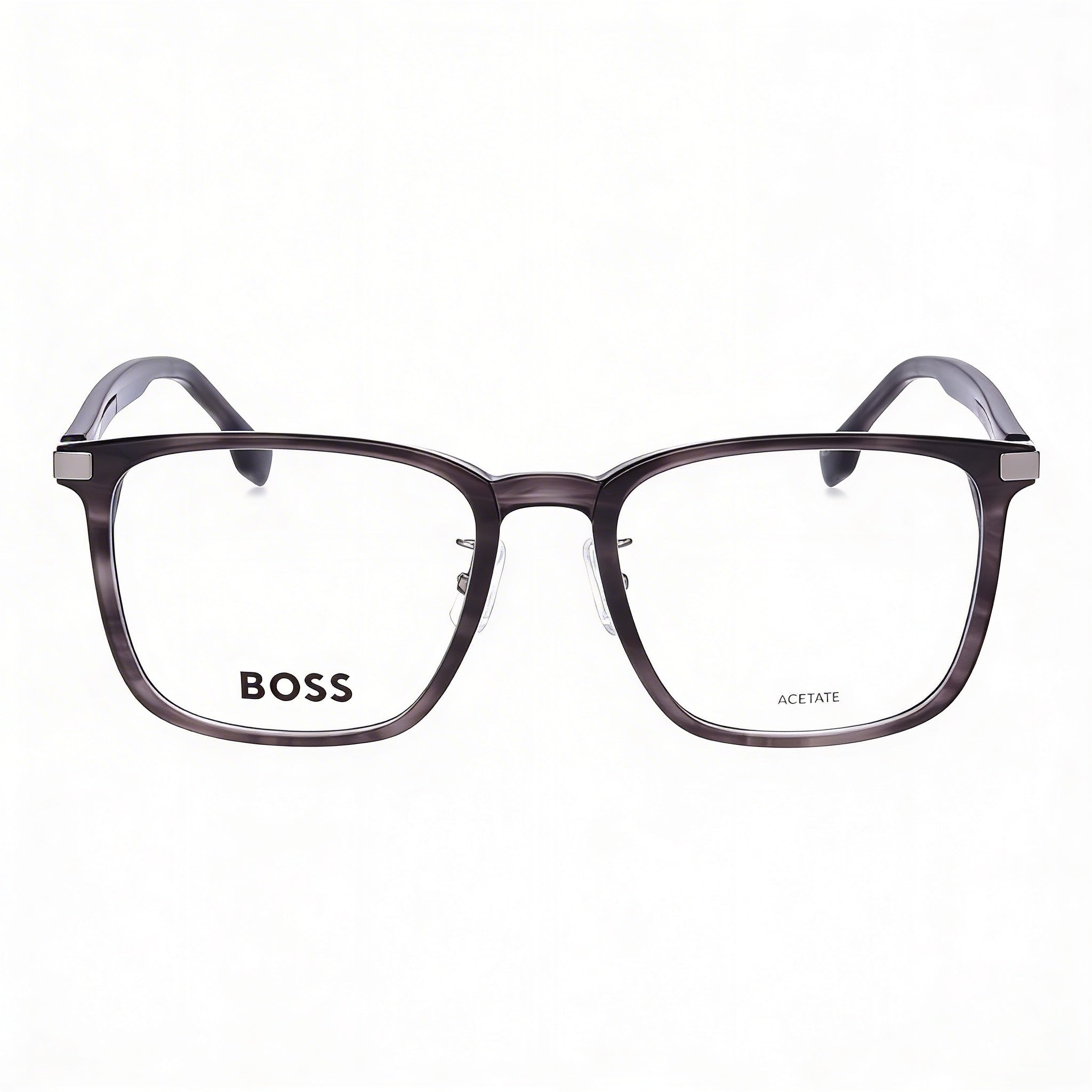 BOSS Boss 1408/F Unisex Eyeglasses Frame with Multicolored Acetate Construction, 54mm Lens Width, Photo 2