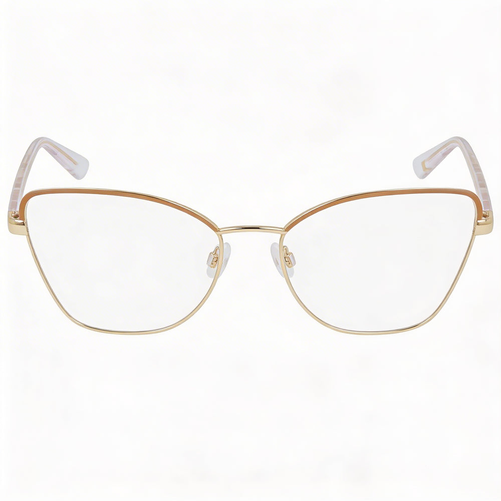 Anne Klein Women's Gold Eyeglasses Frames