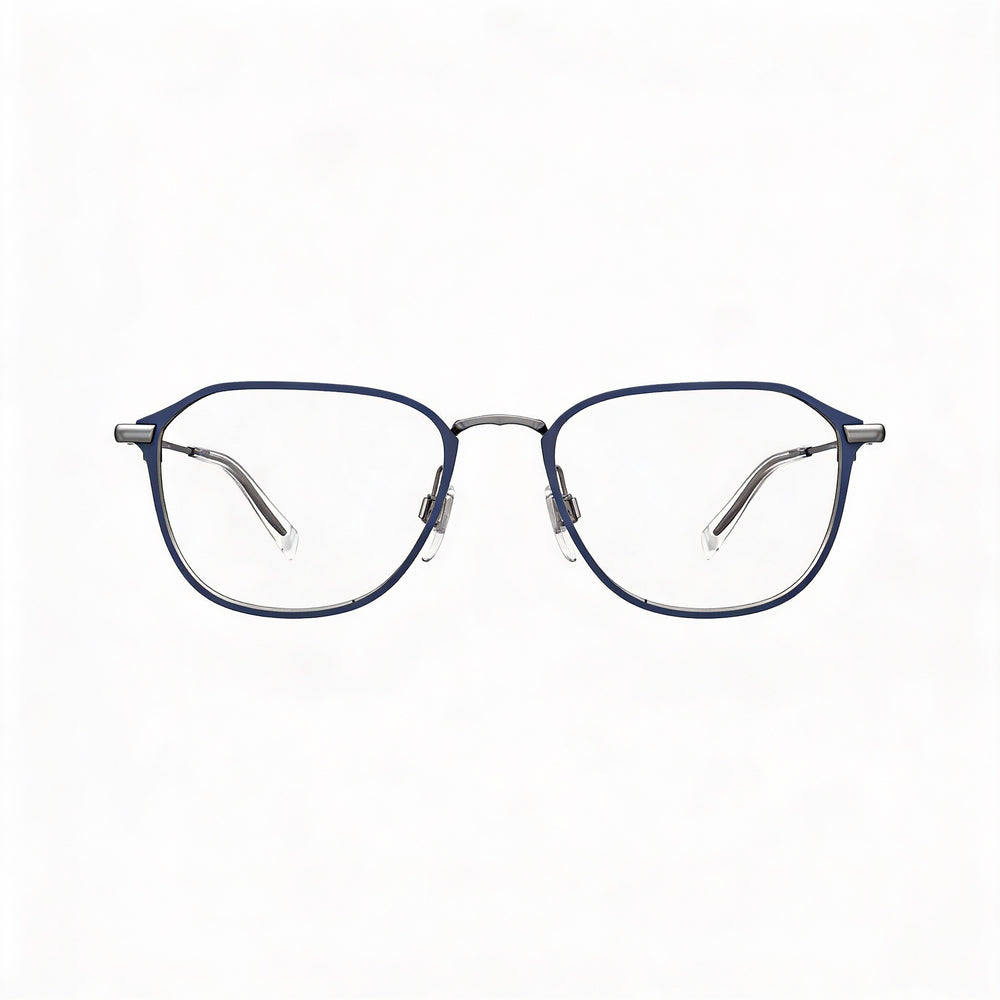 Levi's LV 5010 Men's Metal Matte Blue Rx-Able Eyeglasses 52mm Lens 19mm Bridge 145mm Temple