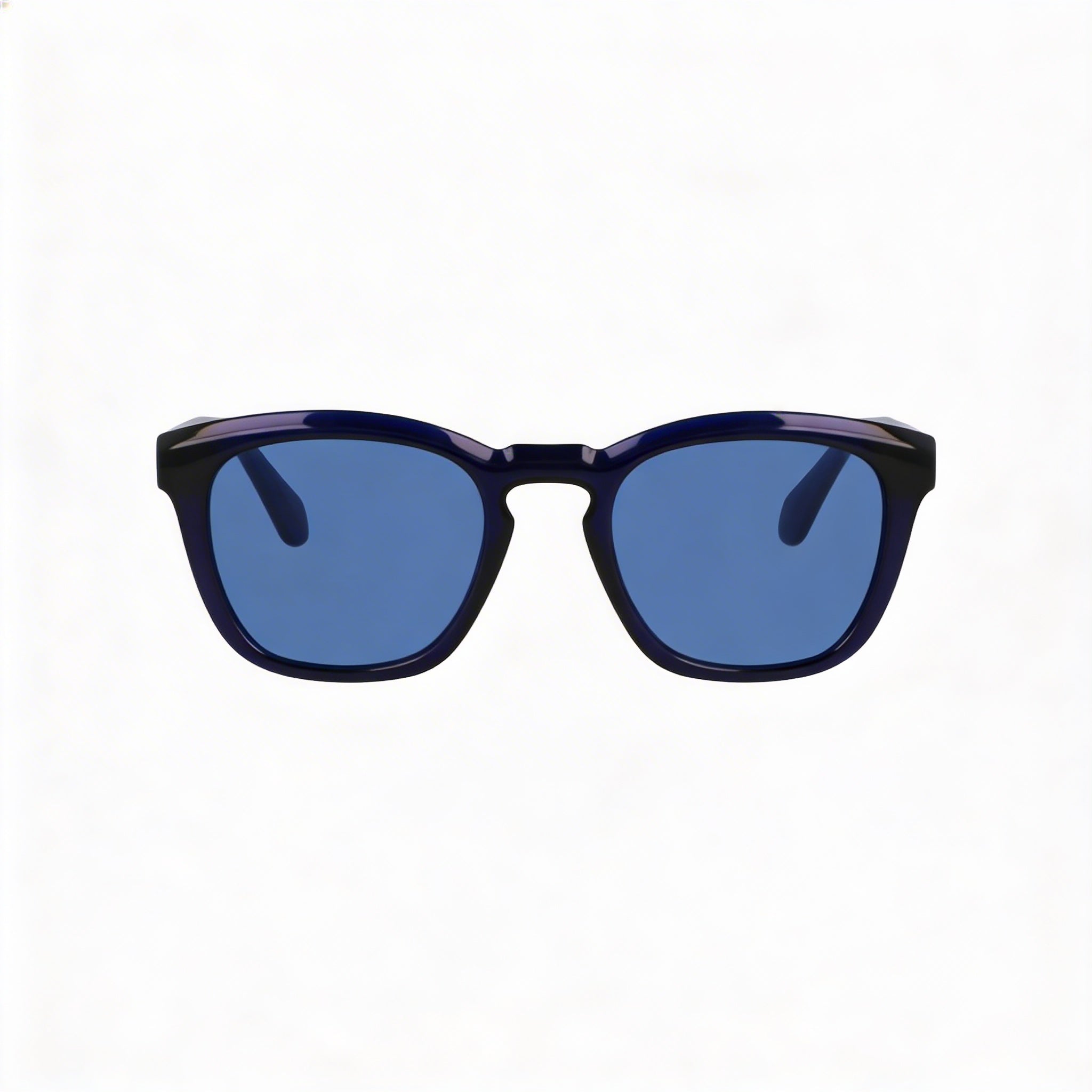 Gafas de sol rectangulares Ferragamo para hombre, modelo Sf2040se, montura de titanio azul transparente, protección UV 400, medida 50-21-145, Photo 2