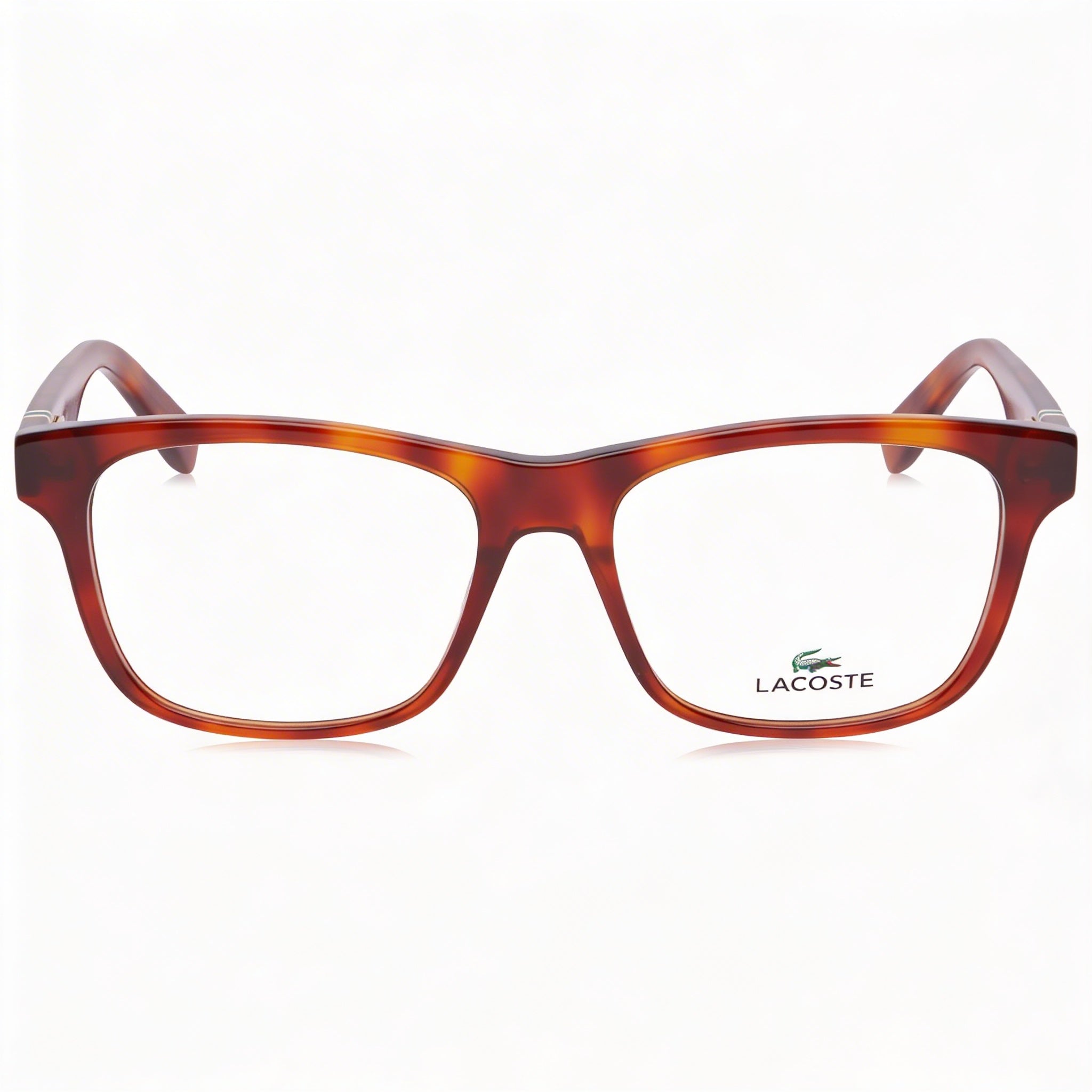 Lacoste Casual L2933 Women's 54mm Blonde Havana Acetate Optical Frames with Polycarbonate Lenses, Photo 2