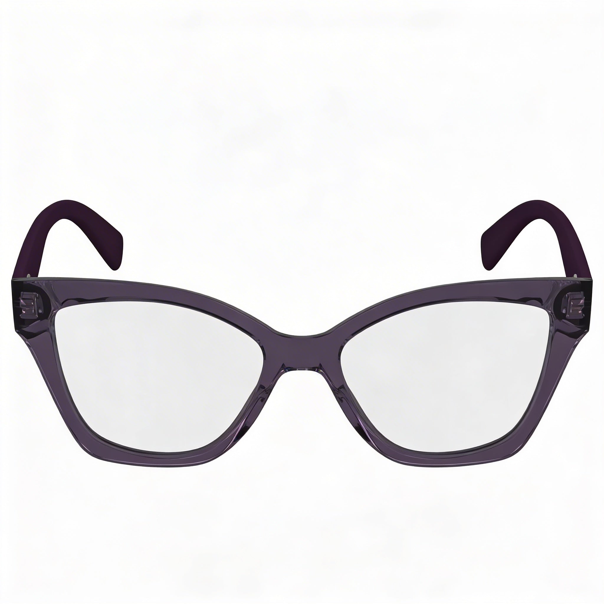 KARL LAGERFELD Modern Collection Women's Violet Injected Frame Eyeglasses with Polycarbonate Lenses 53mm, Photo 2