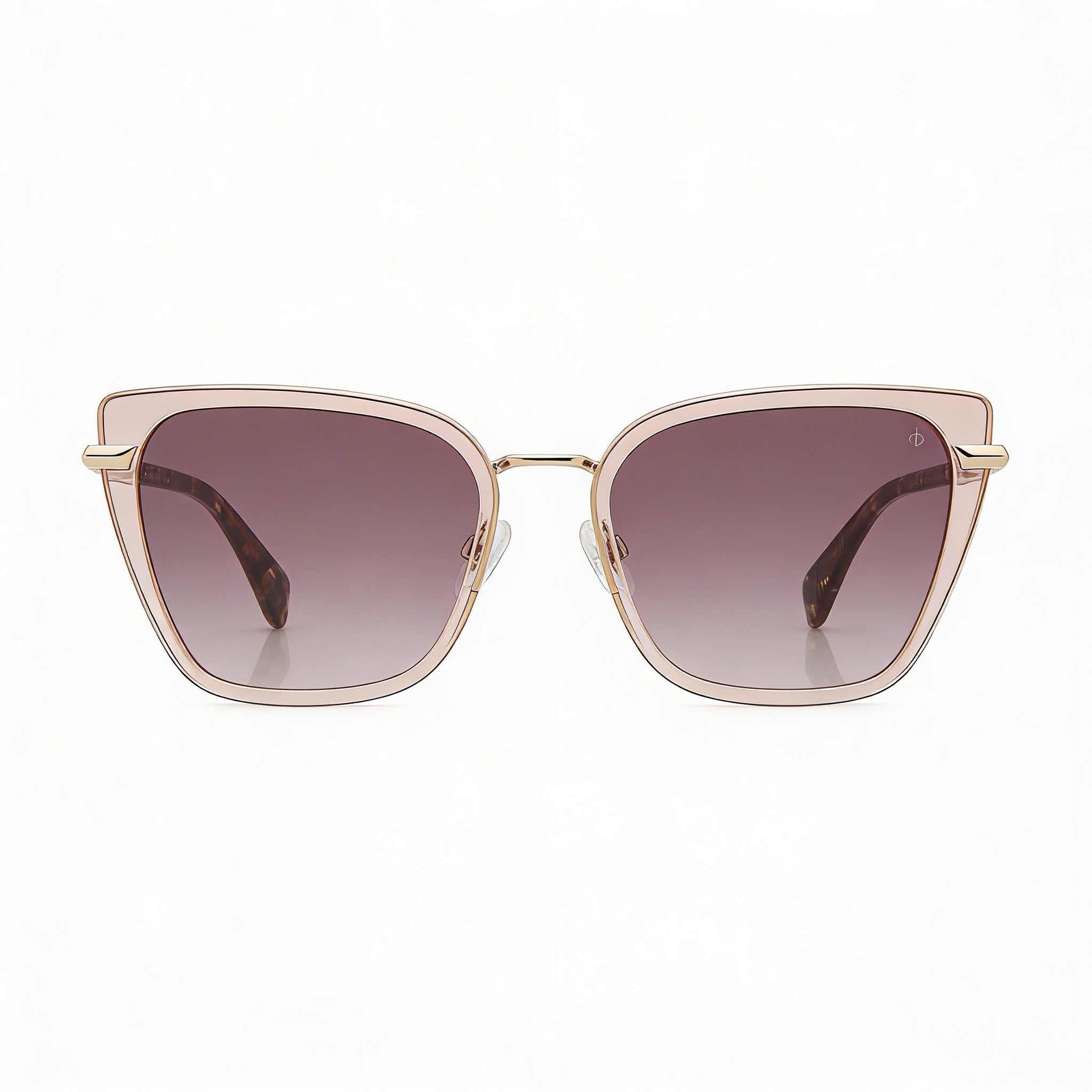 Rag & Bone Rnb1057/G/S Women's Plastic Beige Non-Polarized UV Protection Sunglasses 56mm, Photo 2