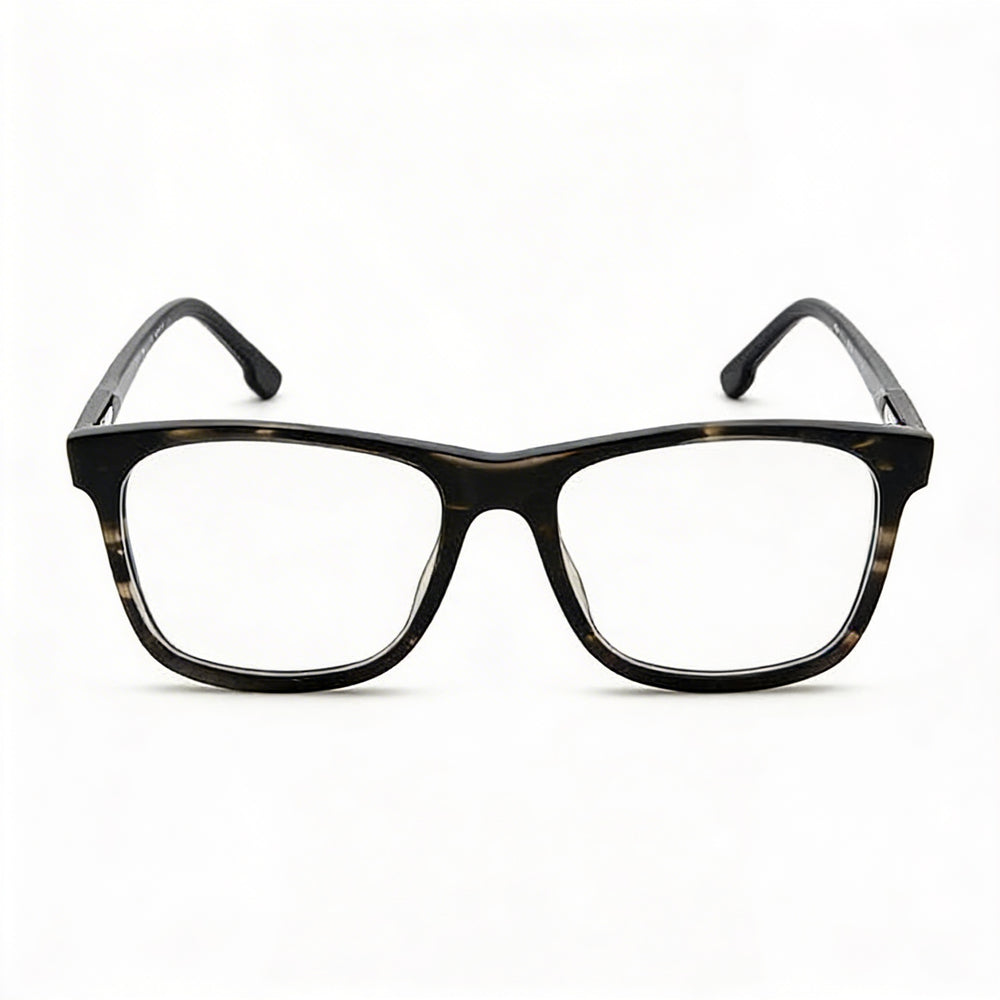 Carrera Carrera 225 Unisex Grey Horn Acetate Eyeglasses with Polycarbonate Lenses 56-17-145