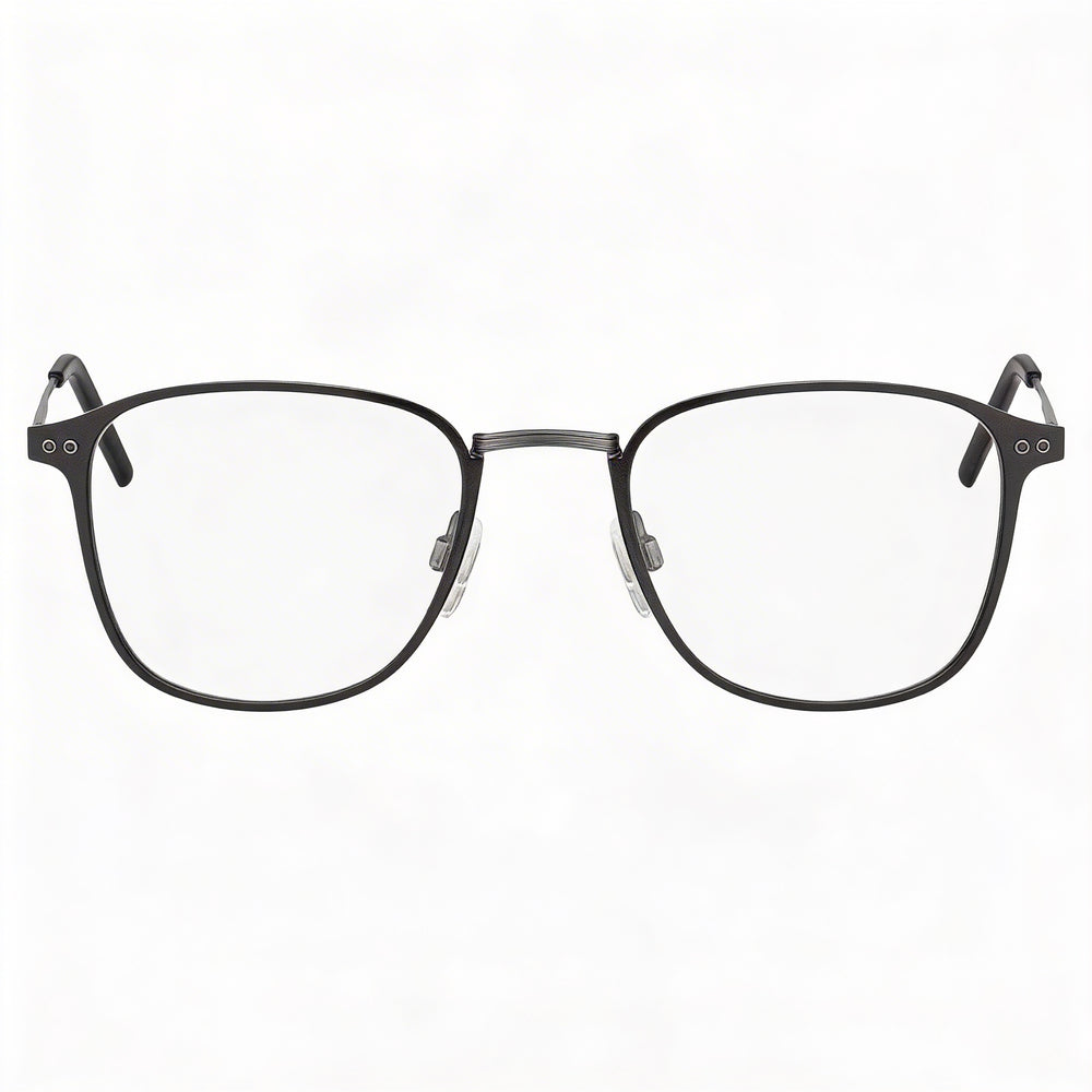 Tommy Hilfiger TH 2028 Unisex Casual Style Alloy Steel Matt Black Eyewear Frame, Lens 52mm, Bridge 21mm, Temple 145mm