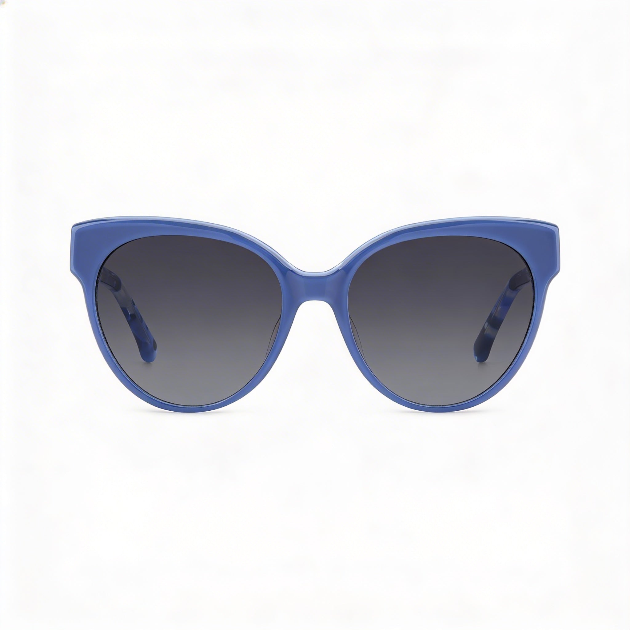 Kate Spade New York Aubriella/G/S Women's Acetate Blue Grey Frame Gray Shaded Lenses 55mm Sunglasses, Photo 2