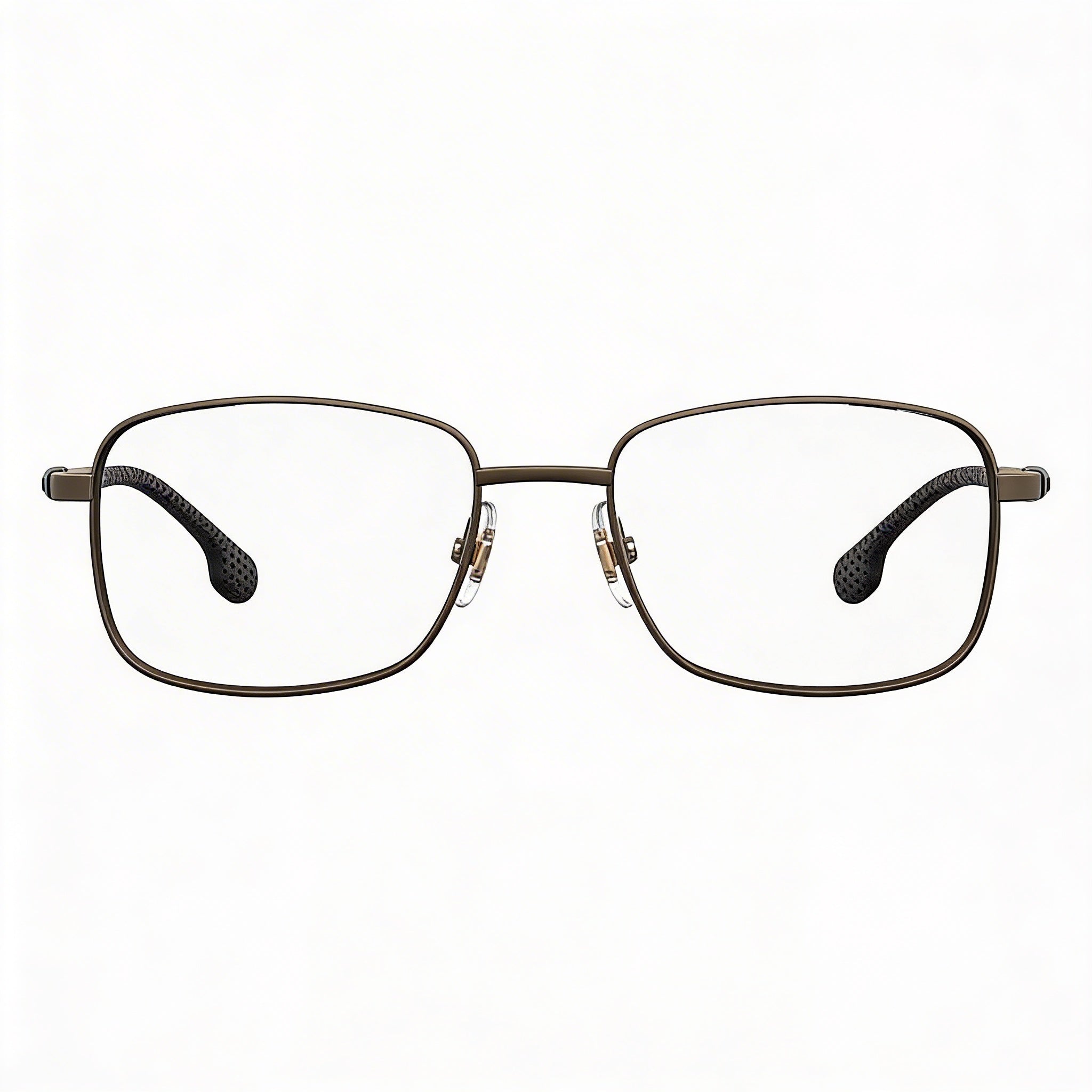 Gafas graduadas Carrera 8848 para hombre, de metal bronce mate, con patillas de metal con memoria y lentes de 55 mm de ancho., Photo 2