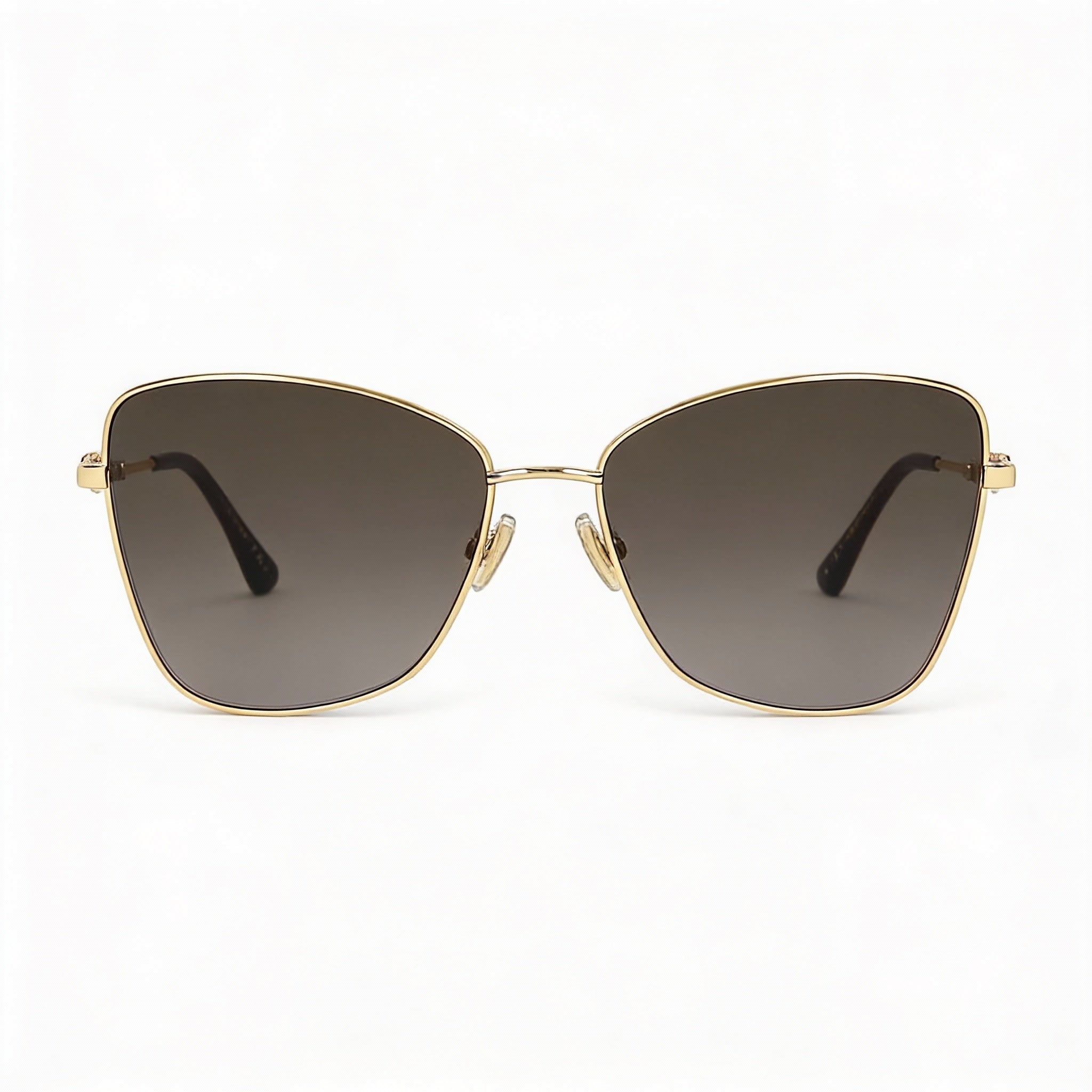 Gafas de sol Jimmy Choo Classic para mujer, montura de acetato en oro rosa, lentes de policarbonato con protección UV, 7-1-4, Photo 2