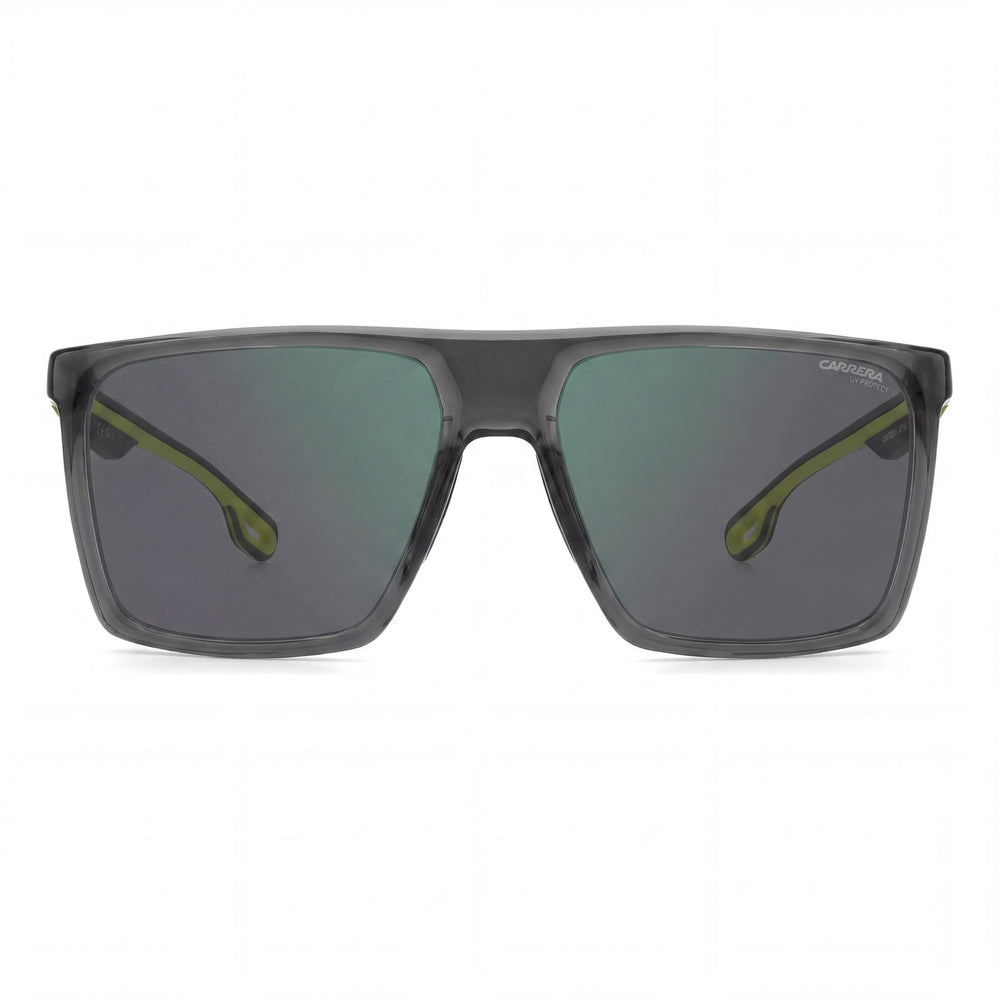 Carrera CASUAL Women's Grey Yellow Fluo Eco Polyamide Non-Polarized UV 400 Sunglasses 58mm