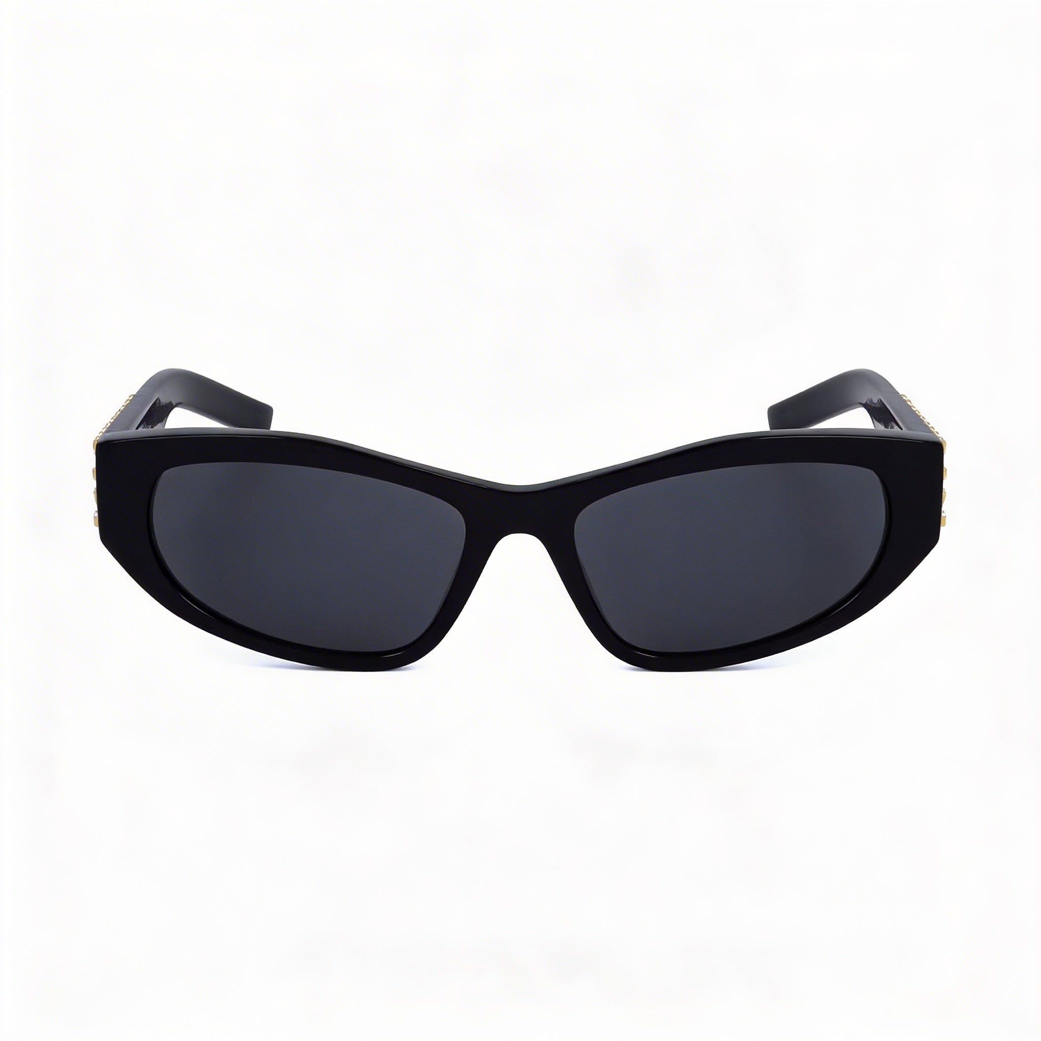Givenchy Women's Casual Acetate Shiny Black Frame Smoke Lenses Non-Polarized UV 400 Sunglasses 56mm, Photo 2