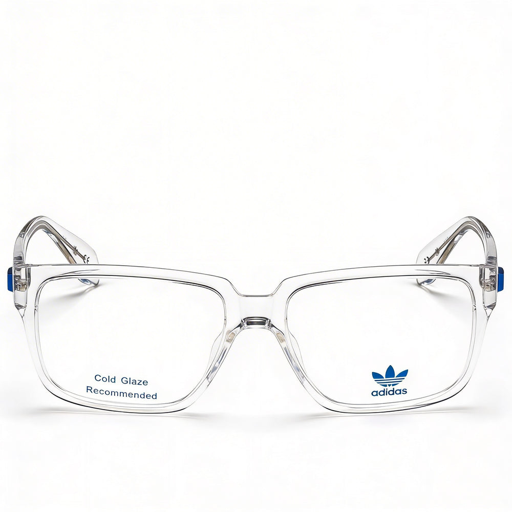 Adidas Originals Modern Men's Clear Plastic Optical Frames with 55mm Lens Width, 16mm Bridge, 140mm Temple Length