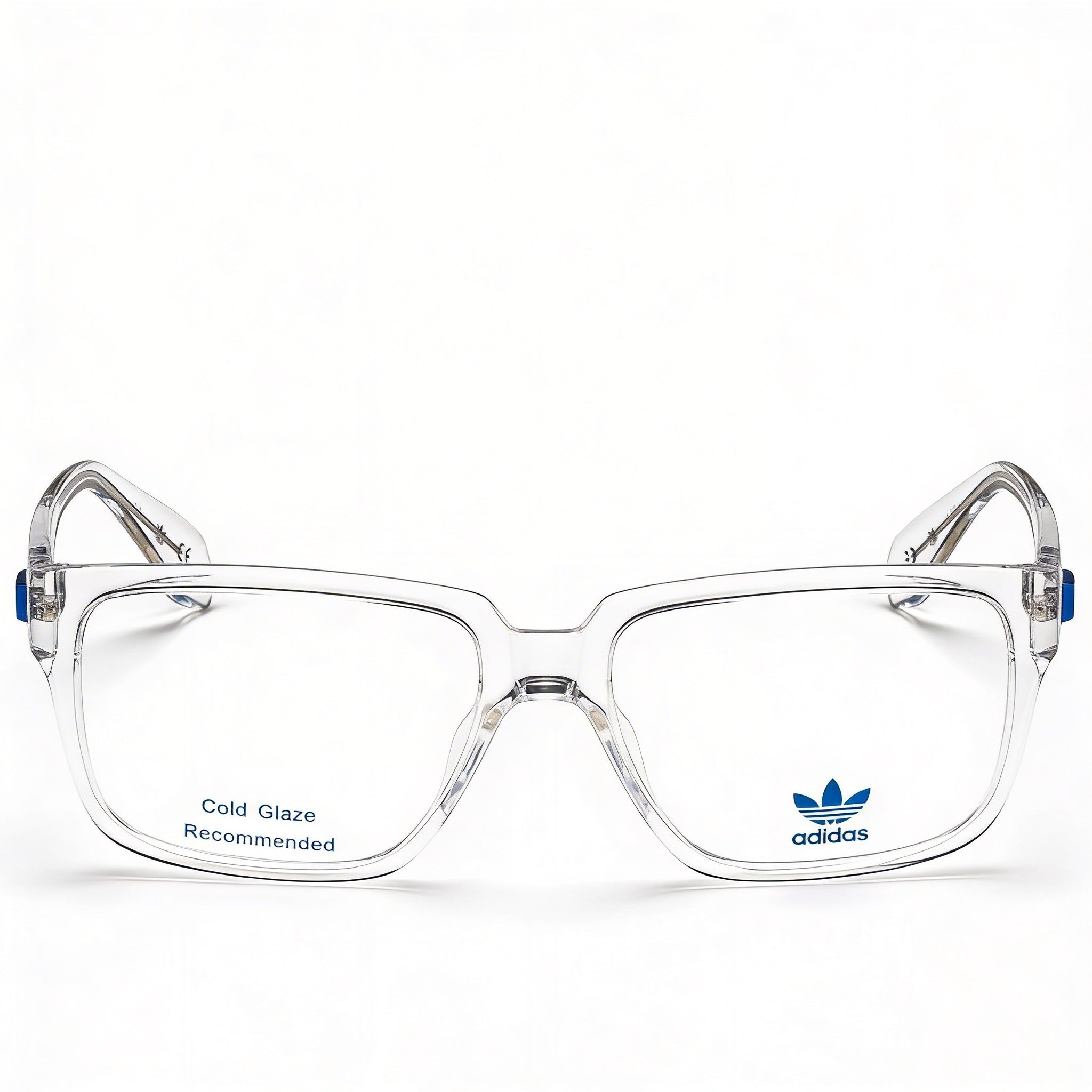 Adidas Originals Modern Men's Clear Plastic Optical Frames with 55mm Lens Width, 16mm Bridge, 140mm Temple Length, Photo 2