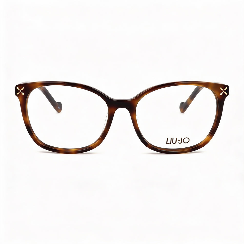 Gafas unisex Liu Jo Lj2621 con montura de acetato color carey y lentes de policarbonato (ancho de 52 mm)