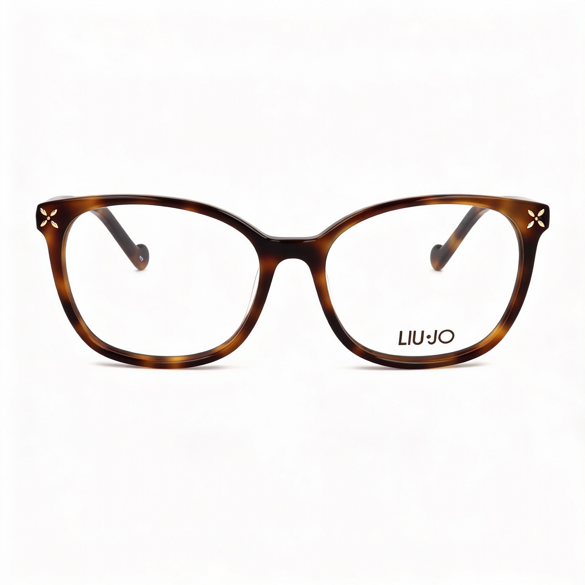 Liu Jo Lj2621 Unisex Tortoise Acetate Frame Eyewear with Polycarbonate Lenses, Lens Width 52mm, Photo 2