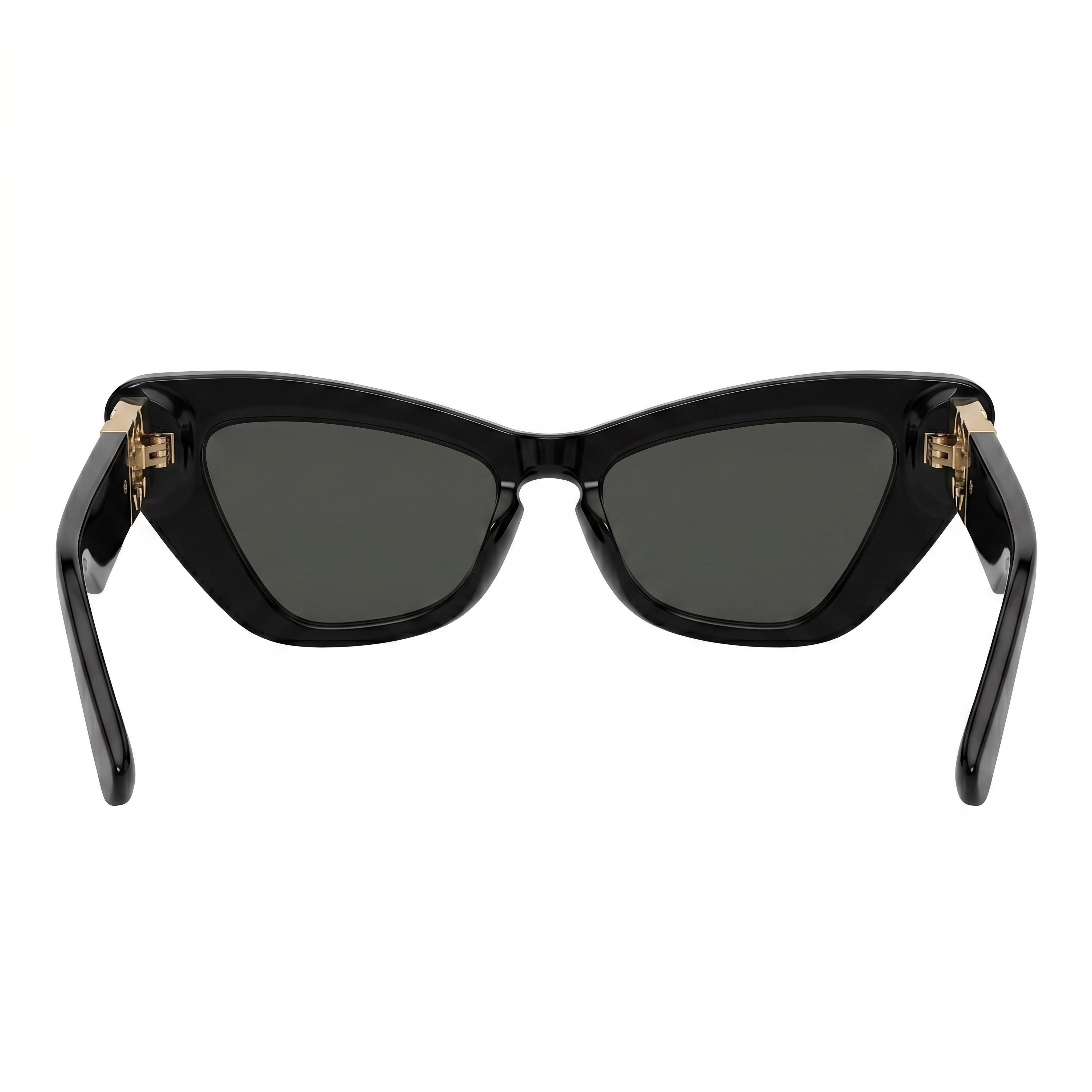 Gafas de sol de ojo de gato BURBERRY para mujer, con montura de plástico gris oscuro, ancho de lente de 51 mm y protección UV, Photo 2