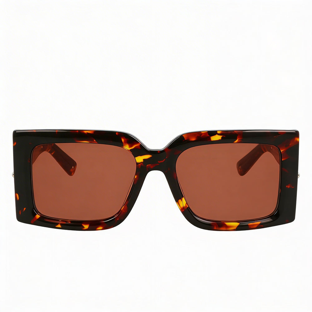 Ferragamo Sf2032s Unisex Titanio Montura Dark Tortoise con Lentes No Polarizadas UV 400 55-19-140