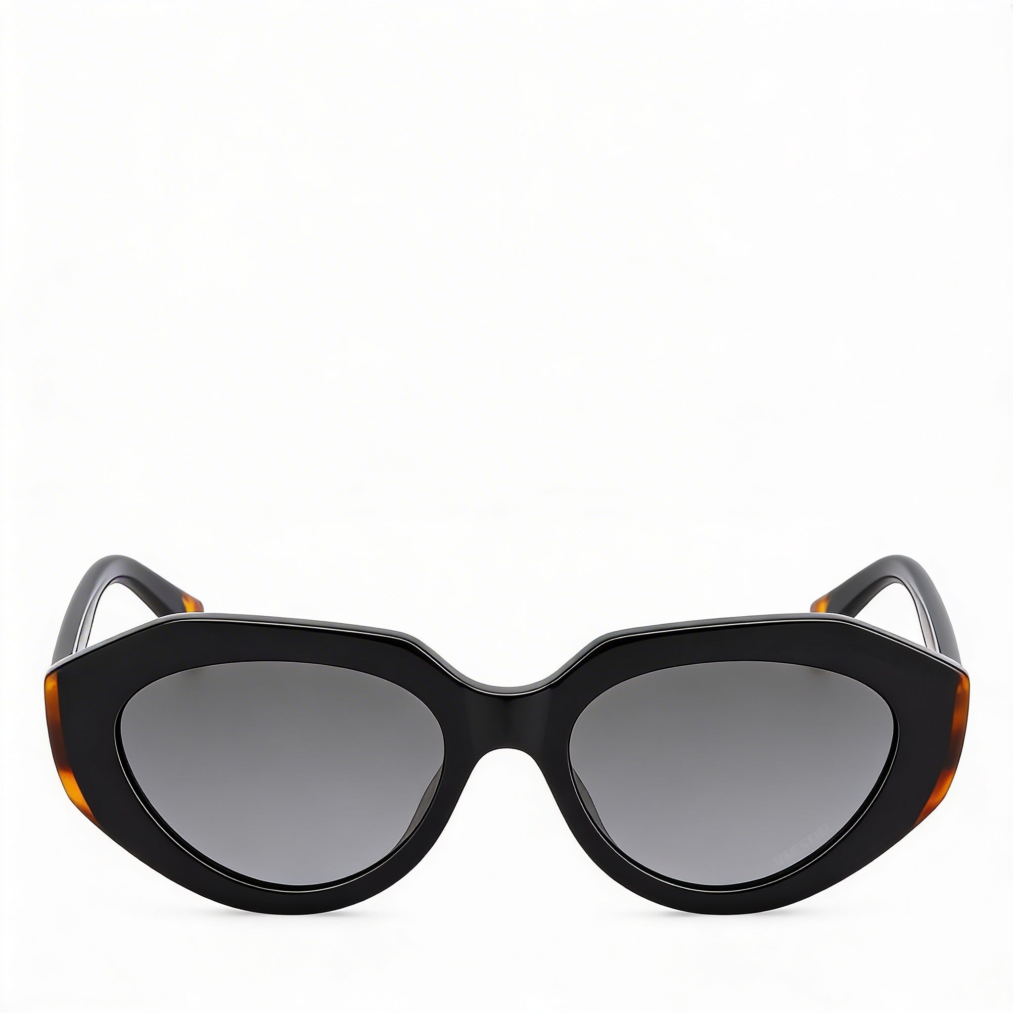 Gafas de sol M Missoni para mujer, modernas, de acetato negro con protección UV, 53 mm, Photo 2