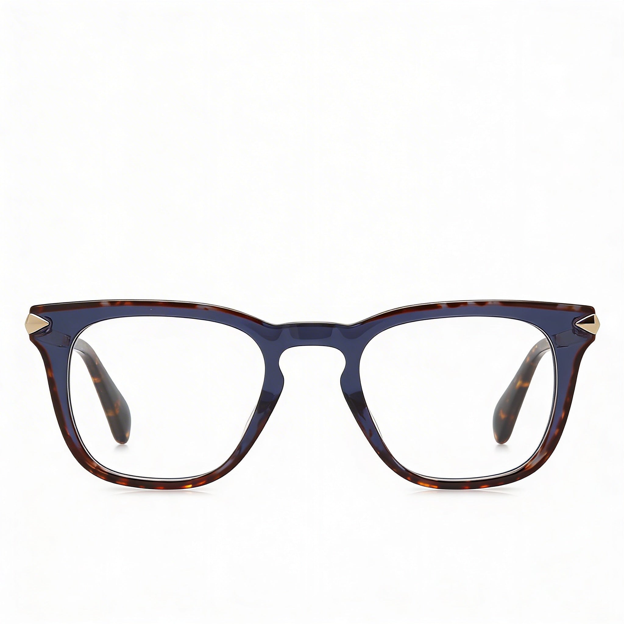 rag & bone Modern Unisex Sunglasses featuring a Blue Havana Acetate Frame and Polycarbonate Lenses 48mm, Photo 2