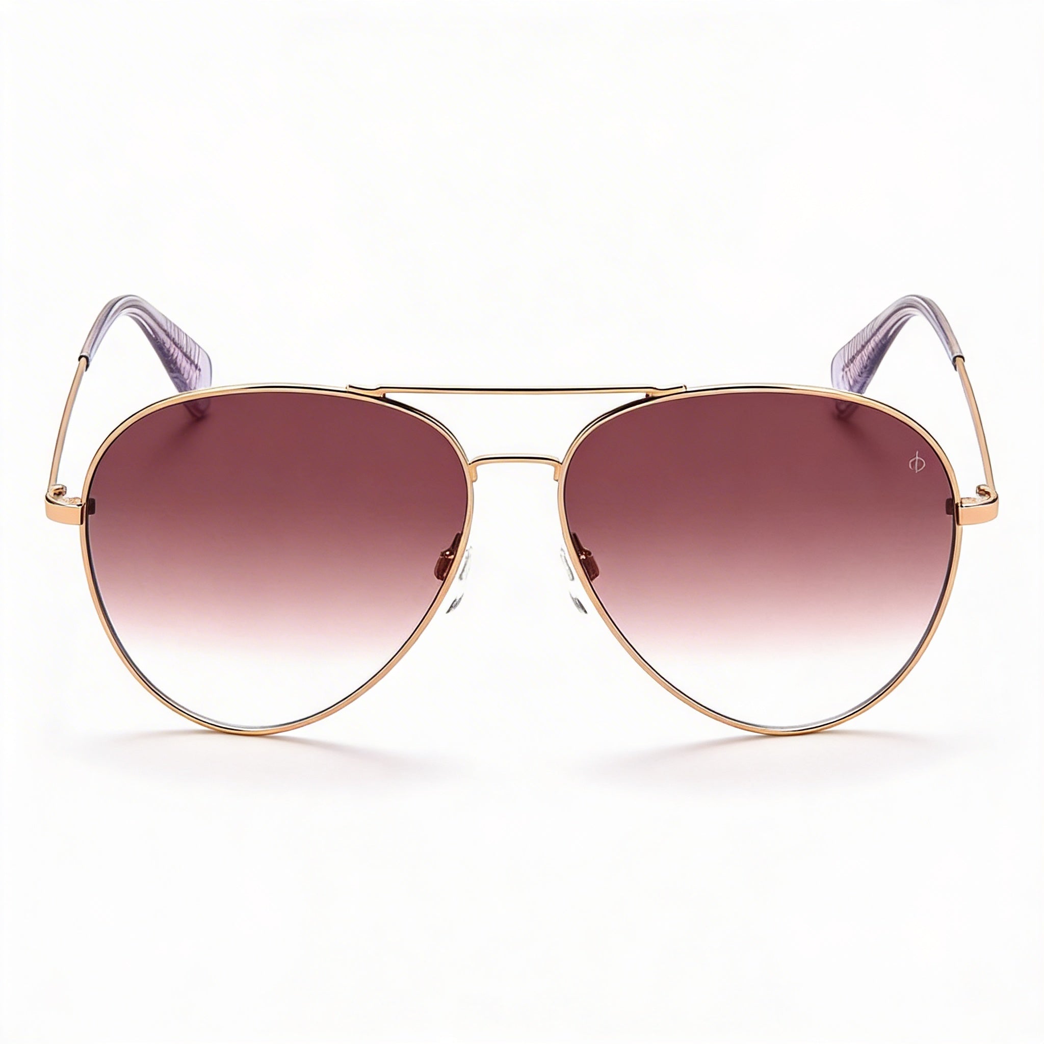 Gafas de sol modernas Rag & Bone para mujer, de acero inoxidable, color rojo, dorado y rosa, con protección UV, 59 mm, Photo 2