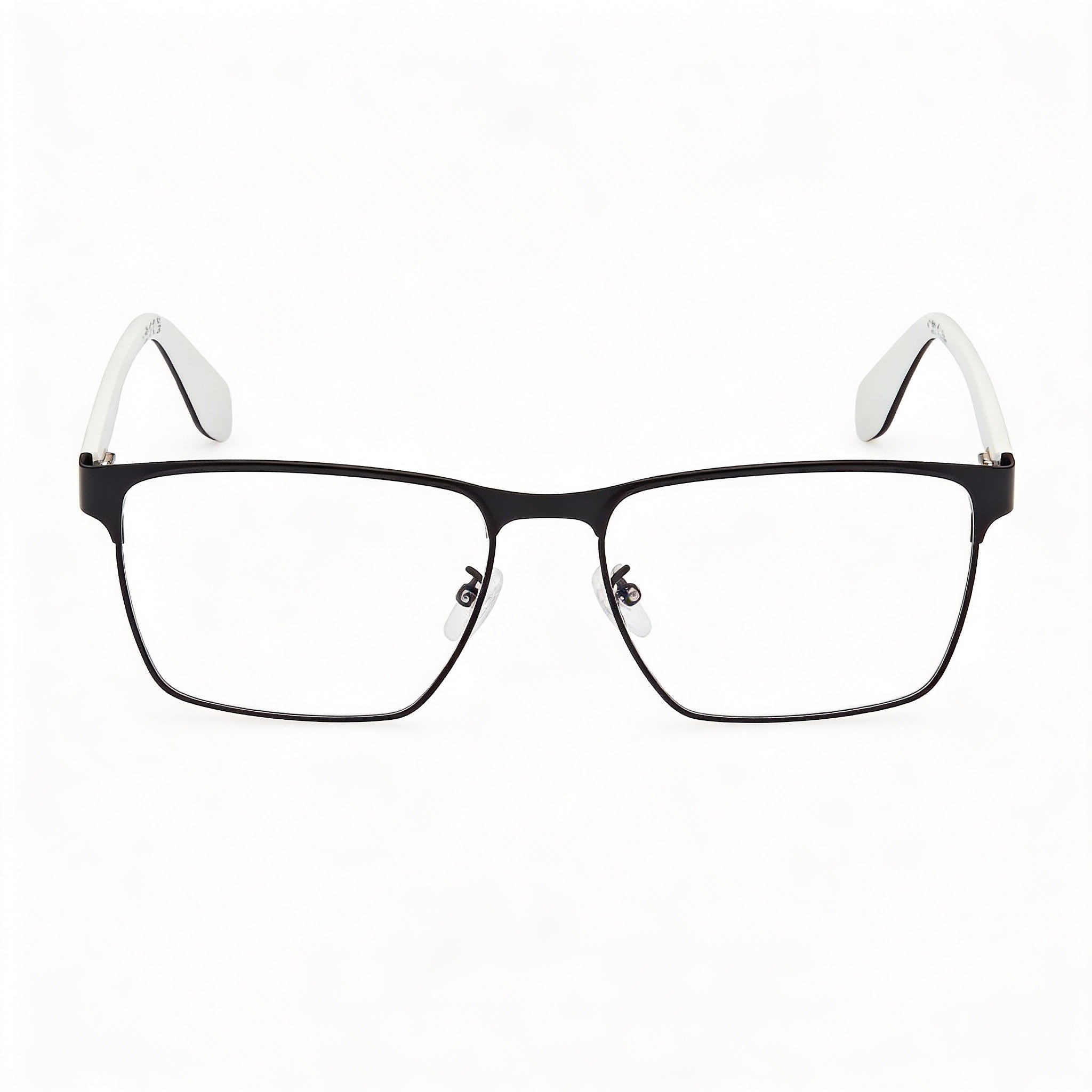 Gafas de sol Adidas Originals OR5062 Modern con montura metálica para hombre, color negro mate/blanco mate, talla 55-16-140, Photo 1