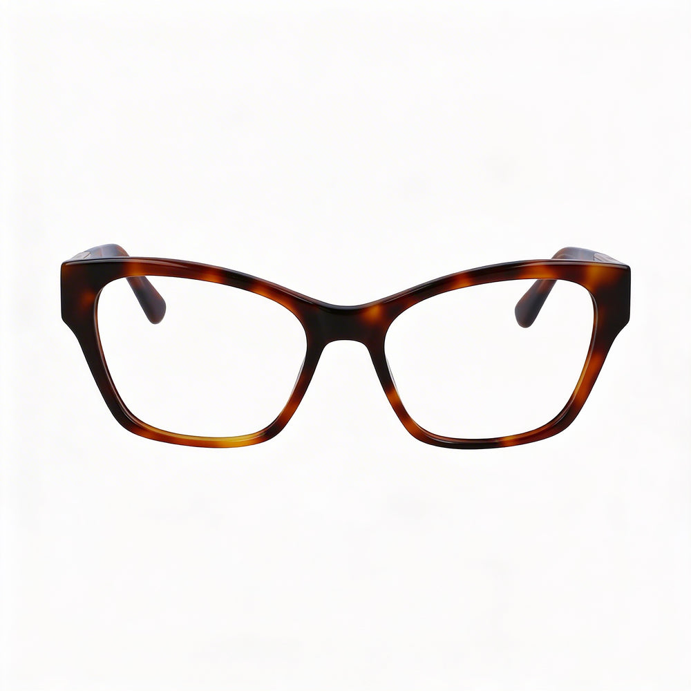 Lacoste Casual Men's Acetate Frame Eyeglasses in Havana Color, 54mm Lens Width, 17mm Bridge Width, 140mm Temple Length