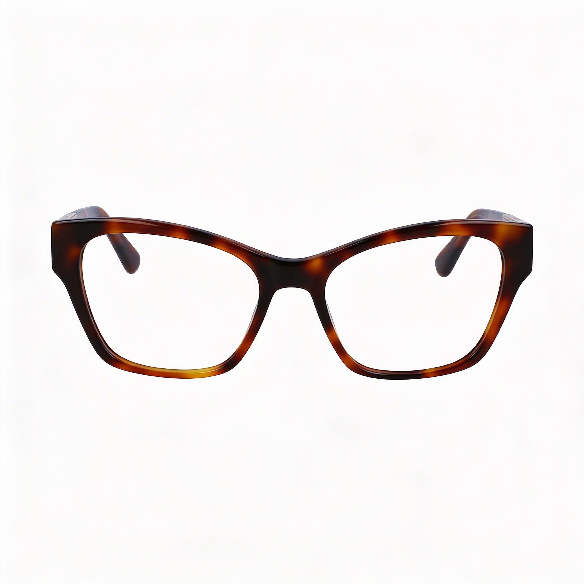 Lacoste Casual Men's Acetate Frame Eyeglasses in Havana Color, 54mm Lens Width, 17mm Bridge Width, 140mm Temple Length, Photo 2