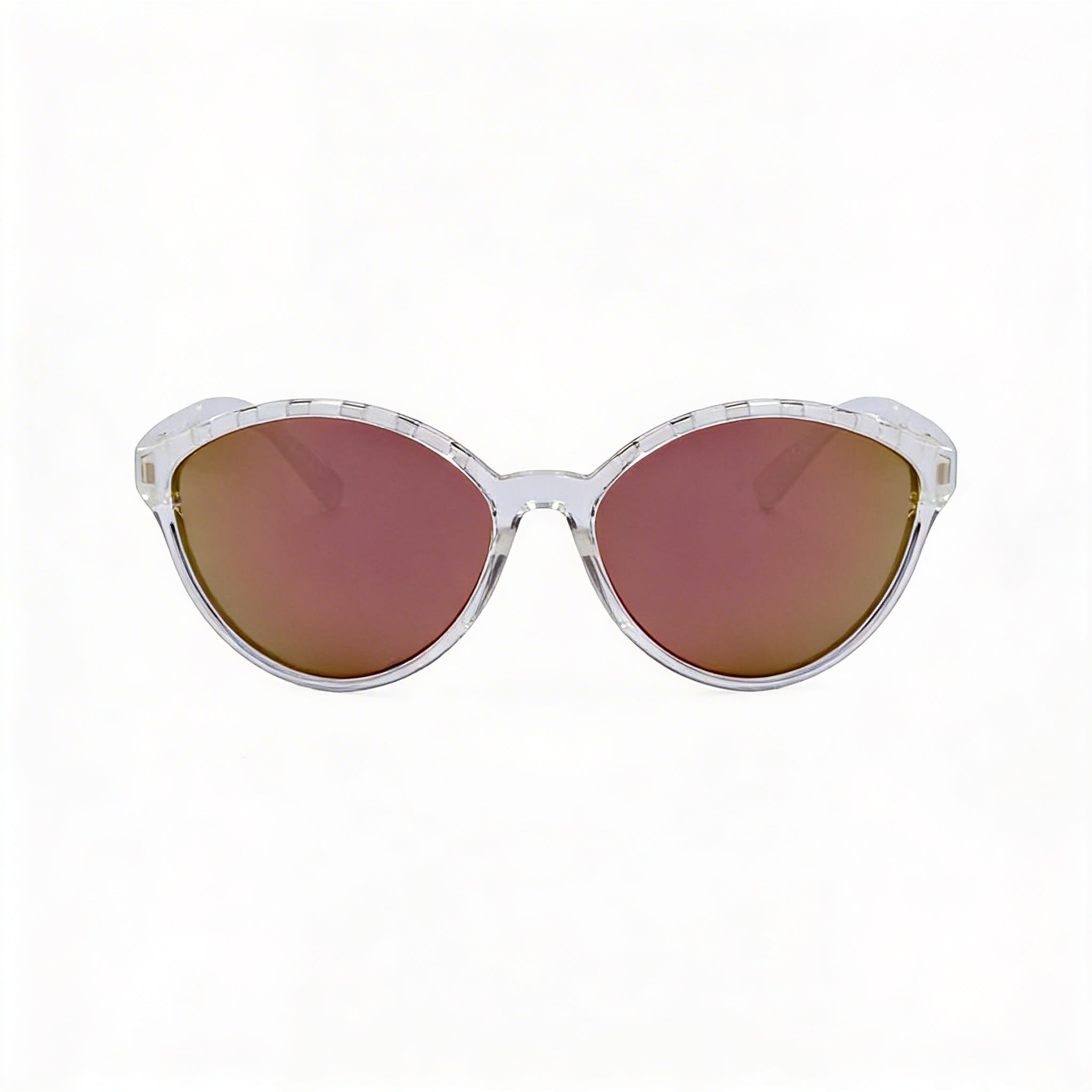 adidas sp0012 Women's Crystal Plastic Frame Brown Mirror Polycarbonate UV Protection Sunglasses 61mm, Photo 2