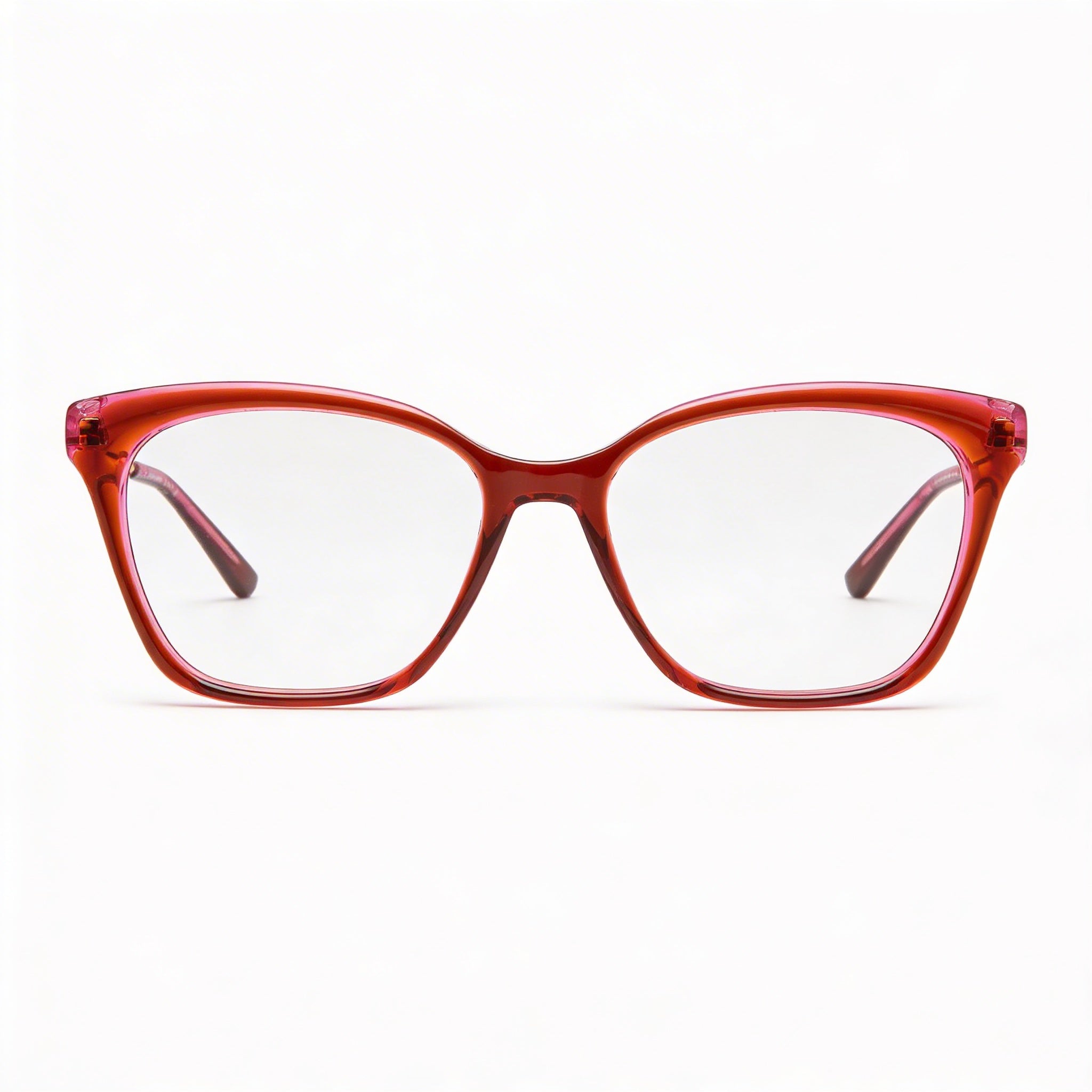 Gafas KARL LAGERFELD modernas para mujer con montura de acetato marrón rosado y lentes de policarbonato, talla 54, Photo 2