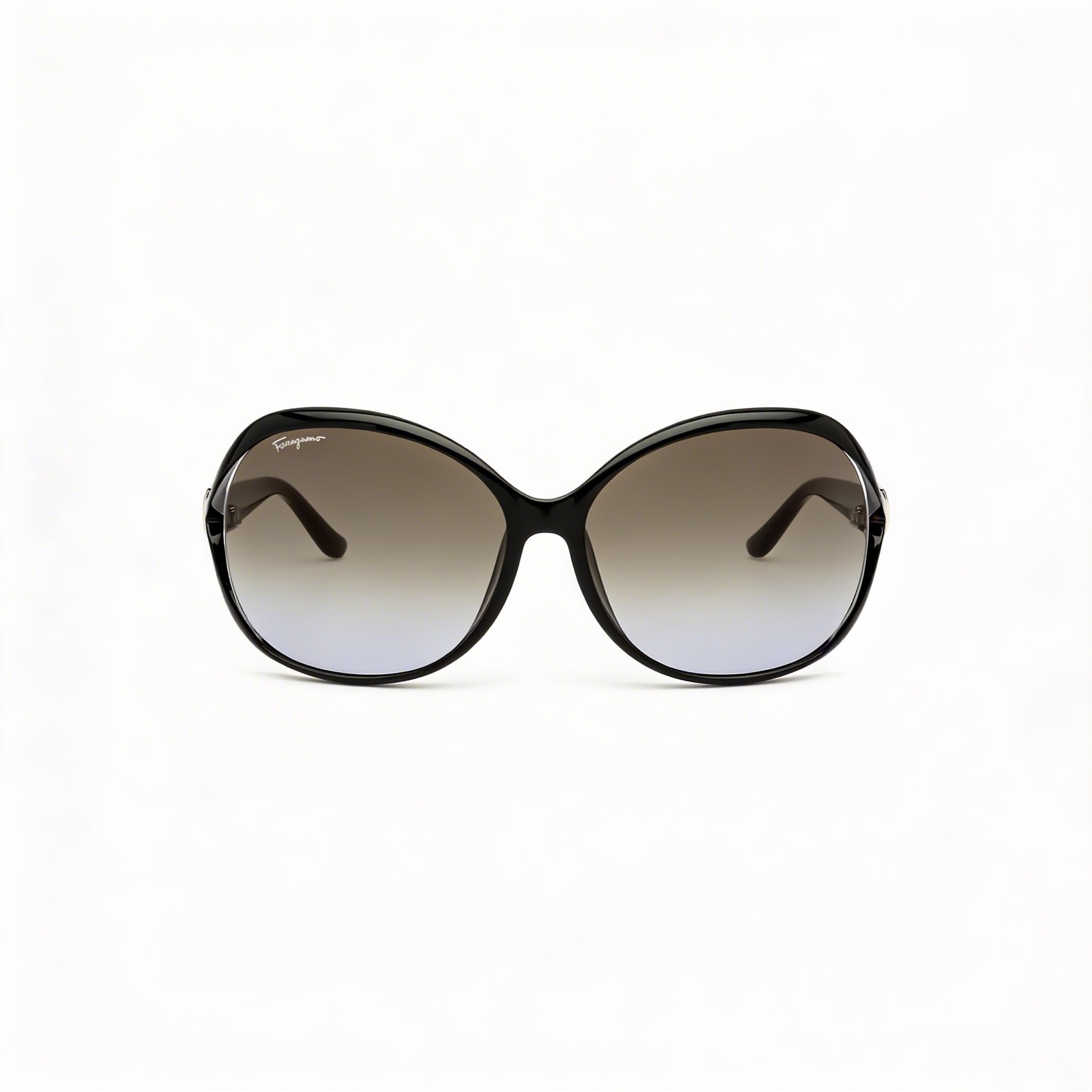 Salvatore Ferragamo SF770SA Women's Fashion Butterfly Grey Gradient Plastic UV Protection Sunglasses 61mm, Photo 2